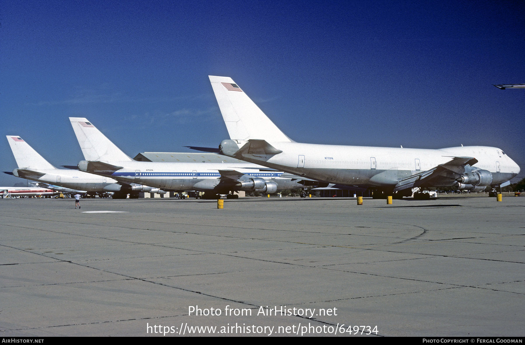 Aircraft Photo of N770PA | Boeing 747-121 | AirHistory.net #649734