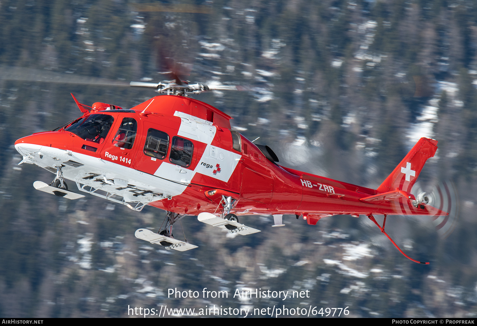 Aircraft Photo of HB-ZRR | AgustaWestland AW-109SP Da Vinci | REGA - Swiss Air Ambulance | AirHistory.net #649776