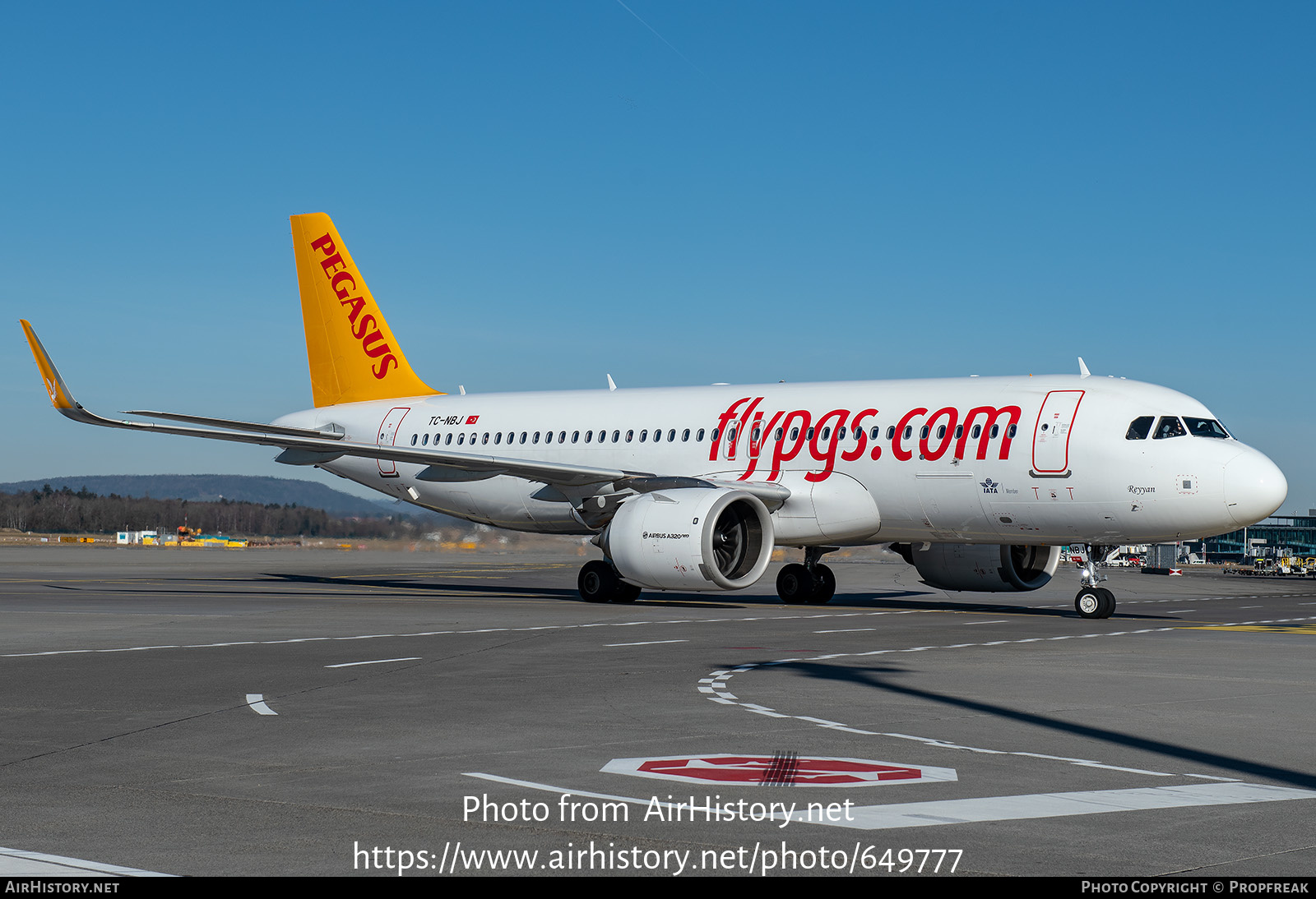 Aircraft Photo of TC-NBJ | Airbus A320-251N | Pegasus Airlines | AirHistory.net #649777