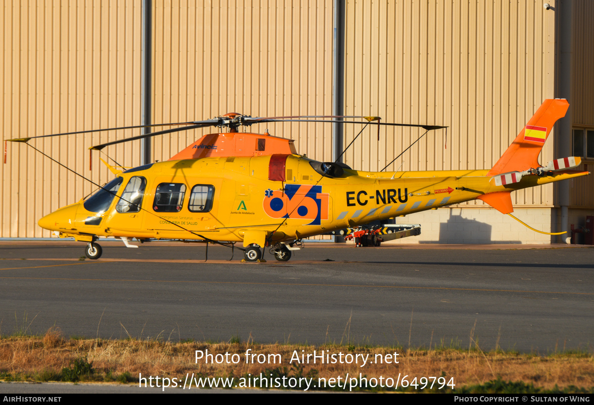 Aircraft Photo of EC-NRU | Agusta A-109S Grand | Junta de Andalucía - Consejería de Salud | AirHistory.net #649794