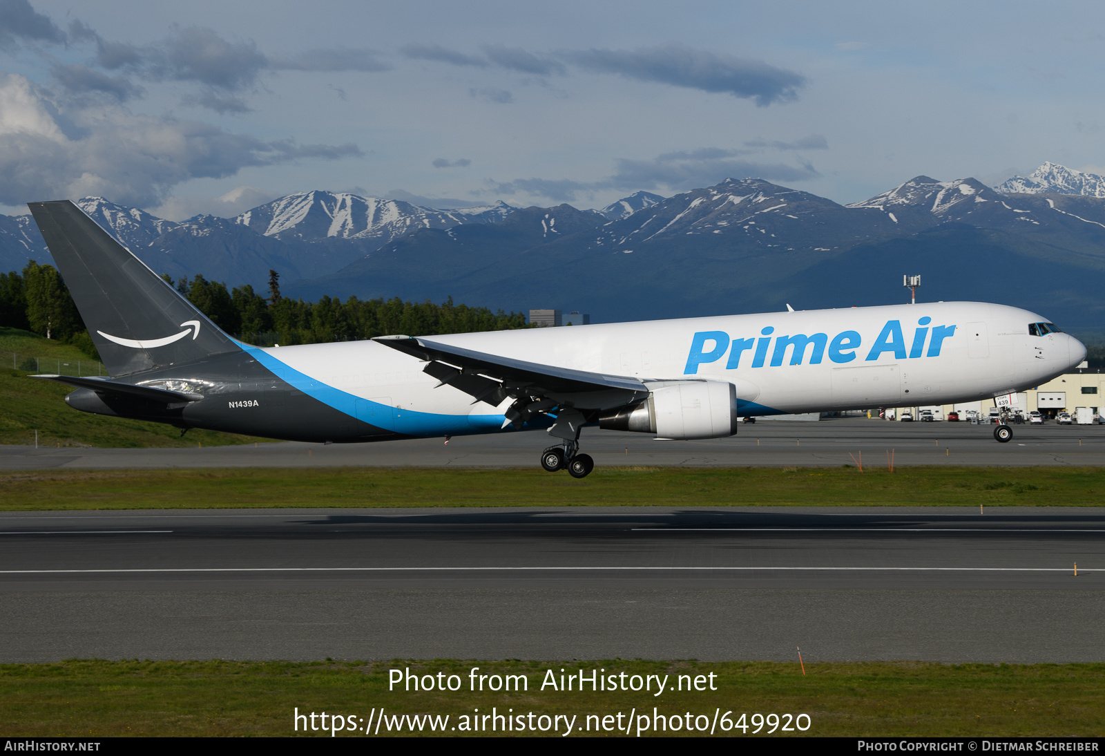 Aircraft Photo of N1439A | Boeing 767-33A/ER(BDSF) | Prime Air | AirHistory.net #649920