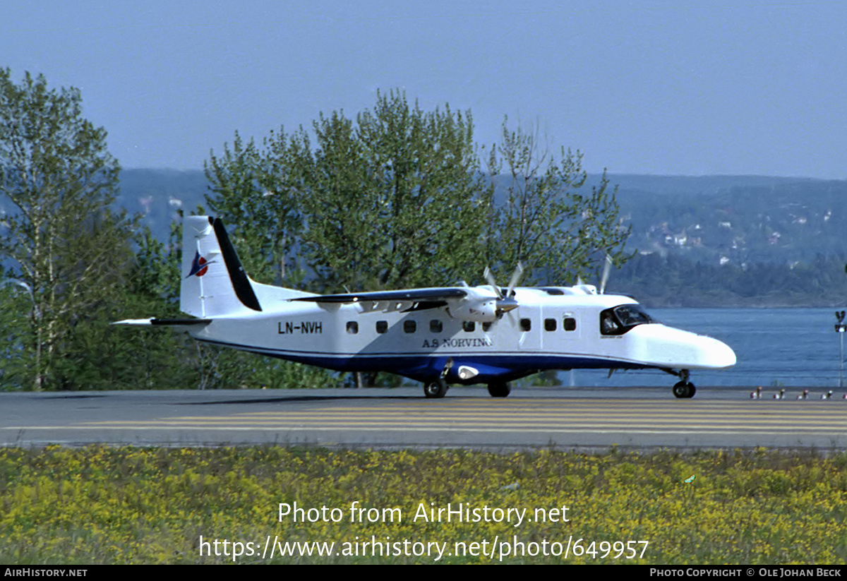 Aircraft Photo of LN-NVH | Dornier 228-201 | Norving | AirHistory.net #649957