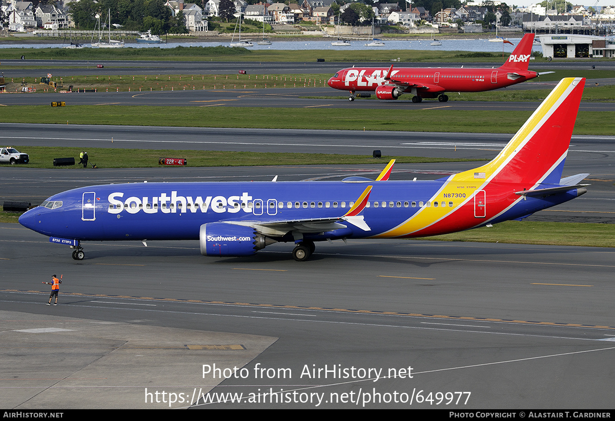 Aircraft Photo of N8730Q | Boeing 737-8 Max 8 | Southwest Airlines | AirHistory.net #649977