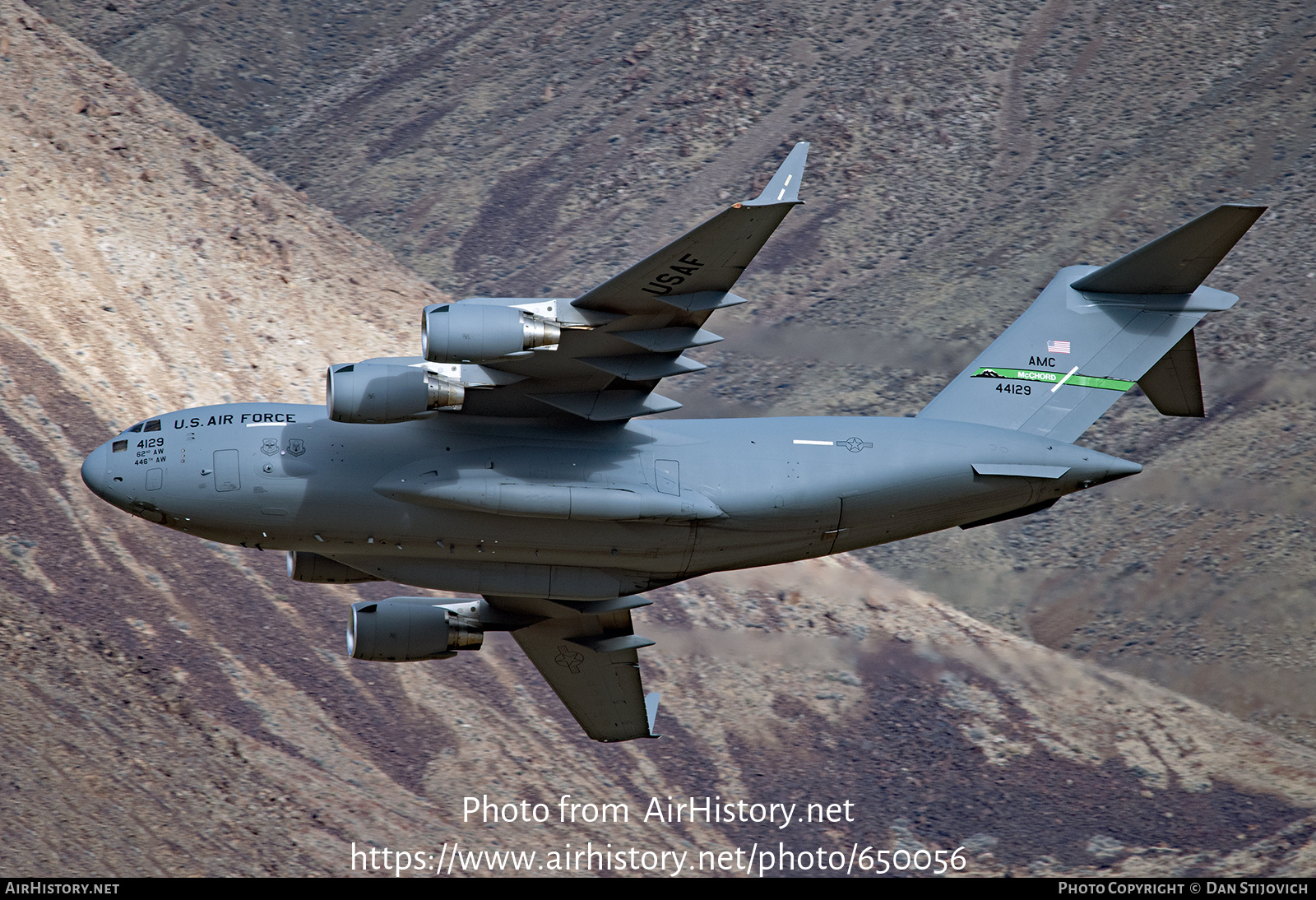 Aircraft Photo of 04-4129 / 44129 | Boeing C-17A Globemaster III | USA - Air Force | AirHistory.net #650056