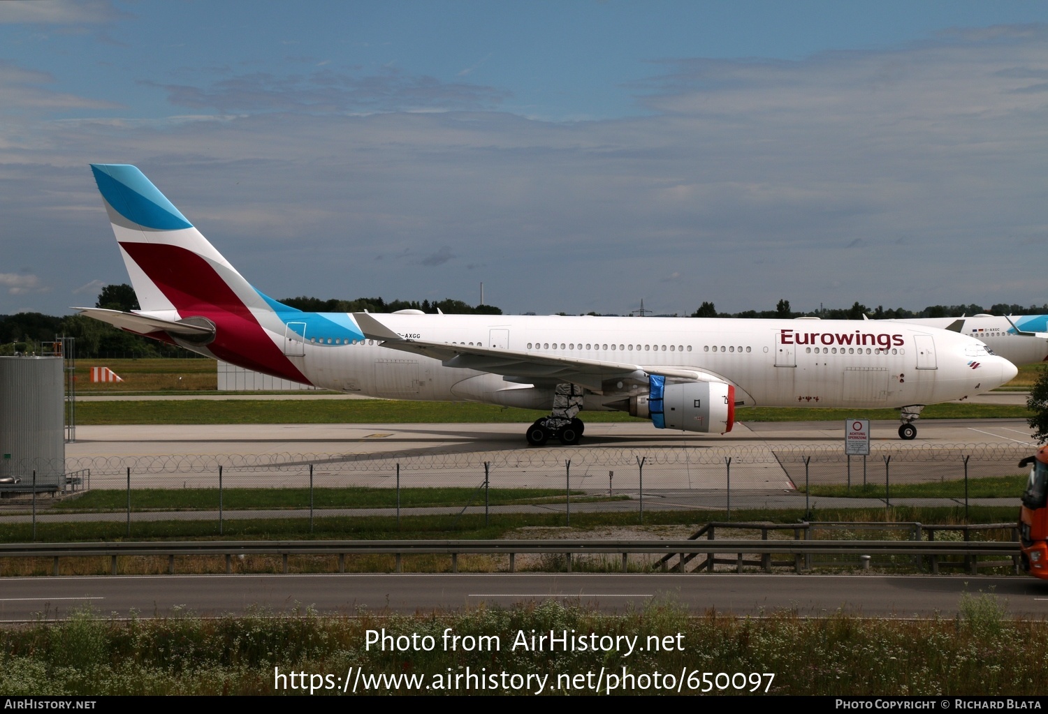 Aircraft Photo of D-AXGG | Airbus A330-203 | Eurowings | AirHistory.net #650097