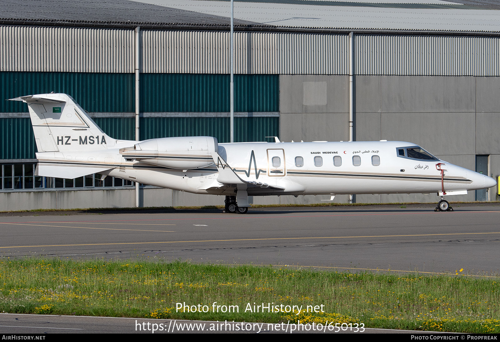 Aircraft Photo of HZ-MS1A | Learjet 60XR | Saudi Medevac | AirHistory.net #650133