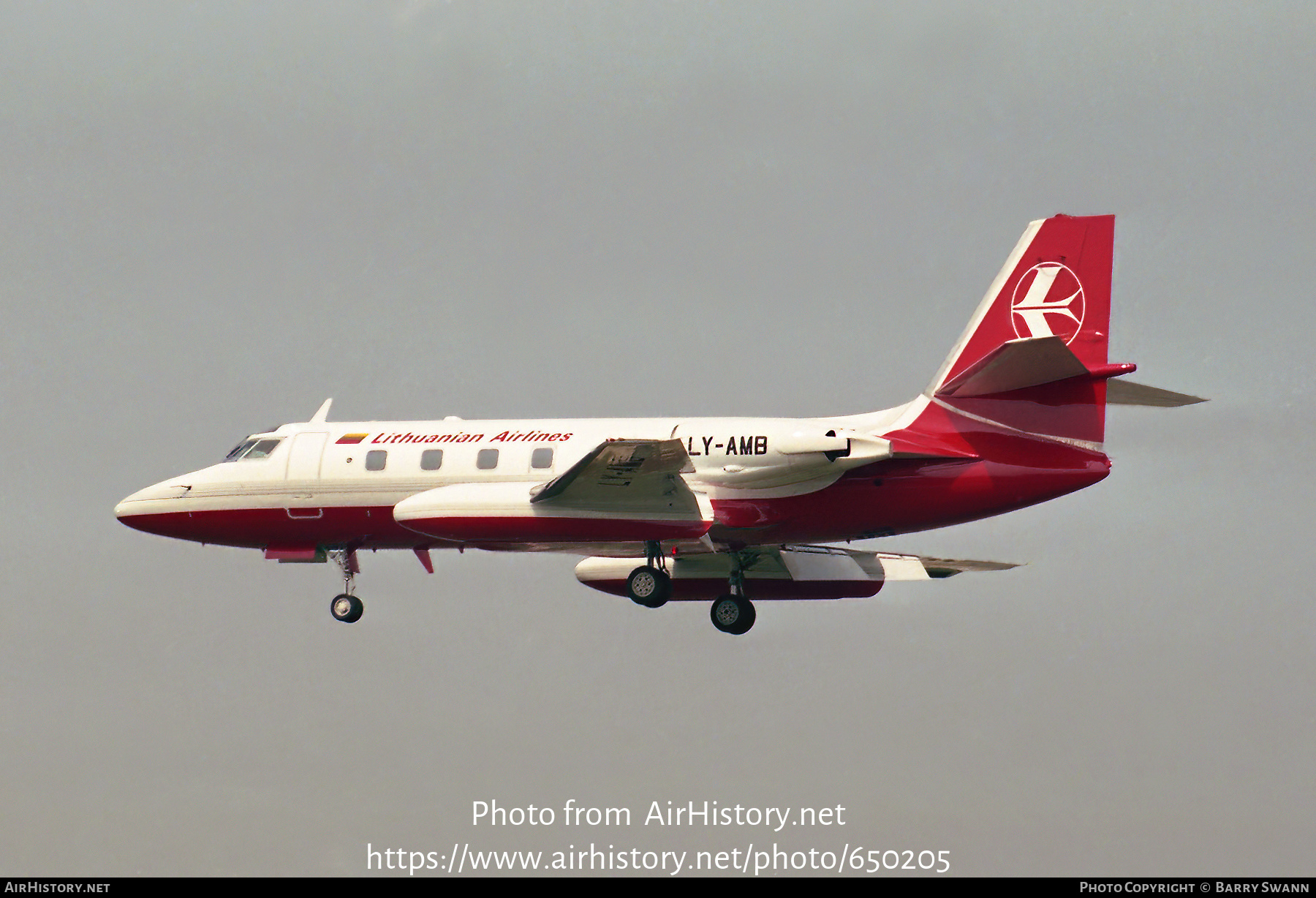 Aircraft Photo of LY-AMB | Lockheed L-1329 JetStar 731 | Lithuanian Airlines | AirHistory.net #650205