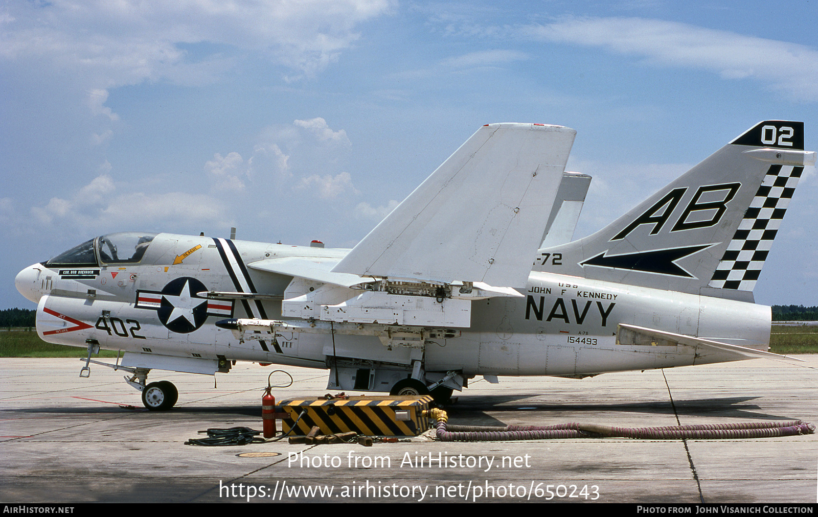 Aircraft Photo of 154493 | LTV A-7B Corsair II | USA - Navy | AirHistory.net #650243