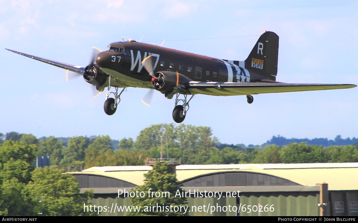 Aircraft Photo of N345AB / 330652 | Douglas C-47A Skytrain | USA - Air Force | AirHistory.net #650266