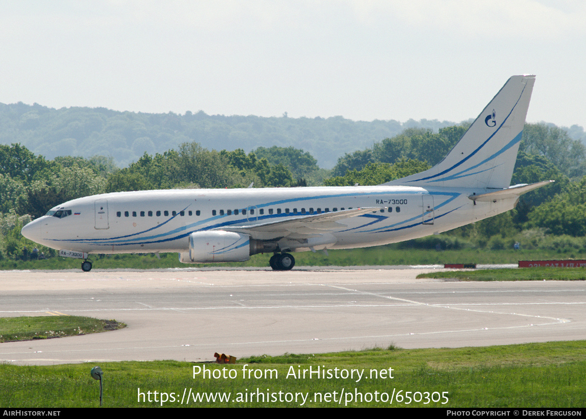 Aircraft Photo of RA-73000 | Boeing 737-76N | Gazpromavia | AirHistory.net #650305