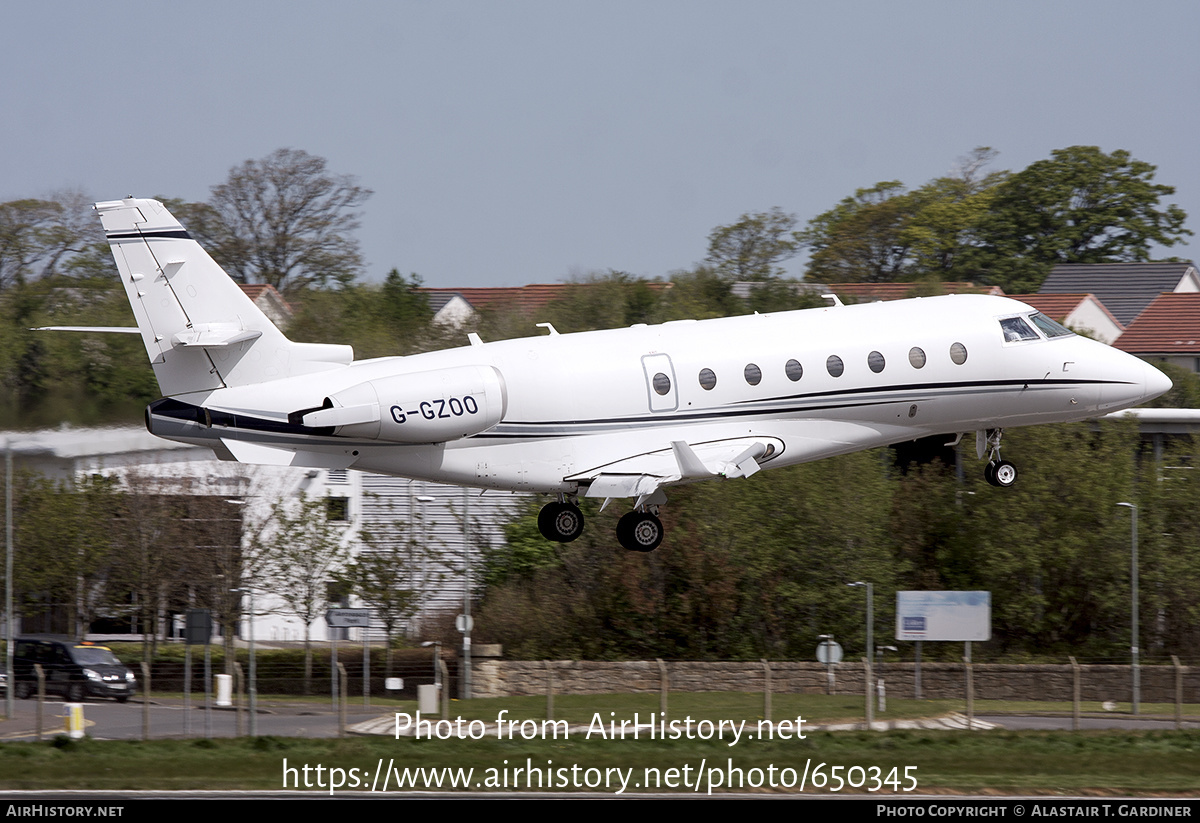 Aircraft Photo of G-GZOO | Israel Aircraft Industries Gulfstream G200 | AirHistory.net #650345