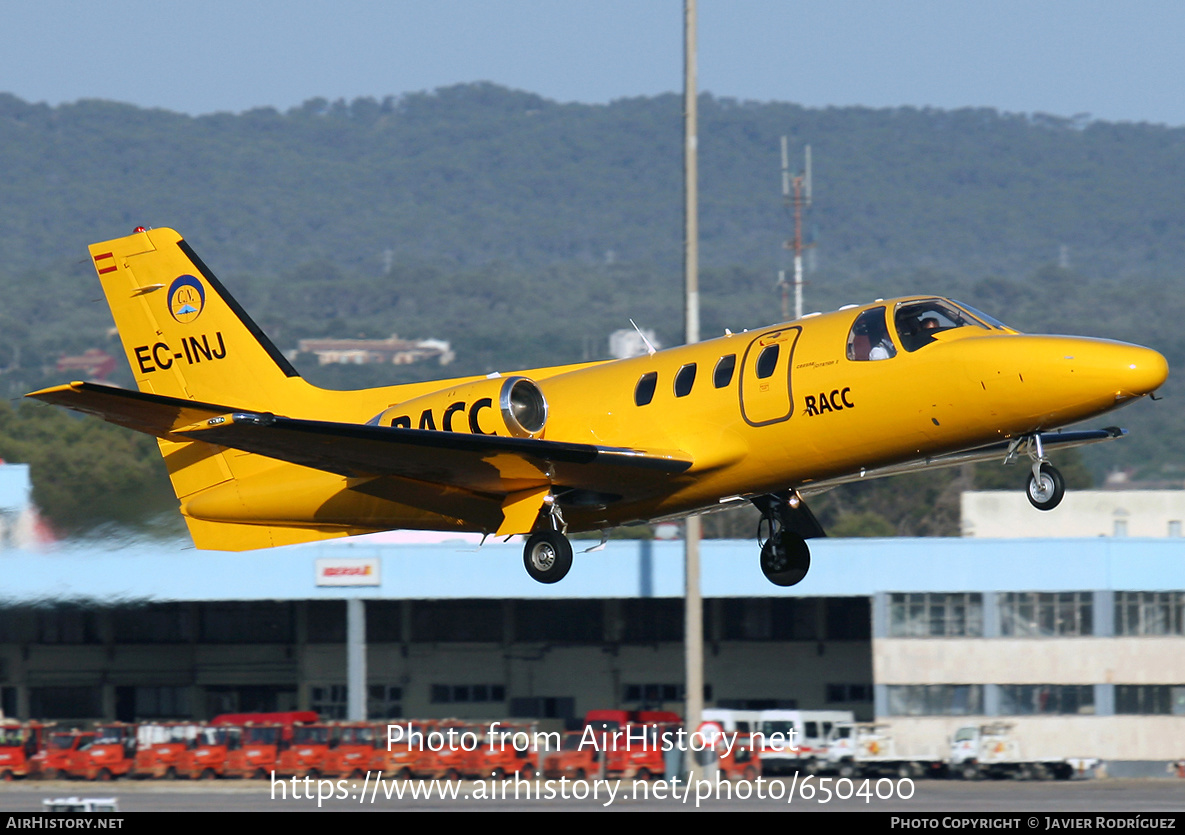 Aircraft Photo of EC-INJ | Cessna 501 Citation I/SP | RACC - Reial Automòbil Club de Catalunya | AirHistory.net #650400