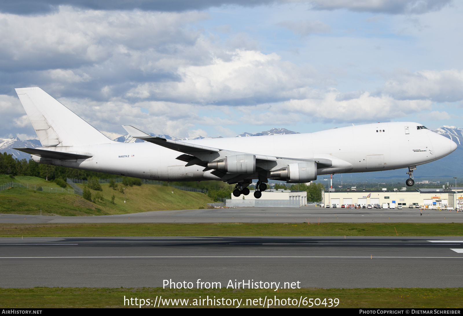 Aircraft Photo of N407KZ | Boeing 747-4KZF/SCD | Atlas Air | AirHistory ...