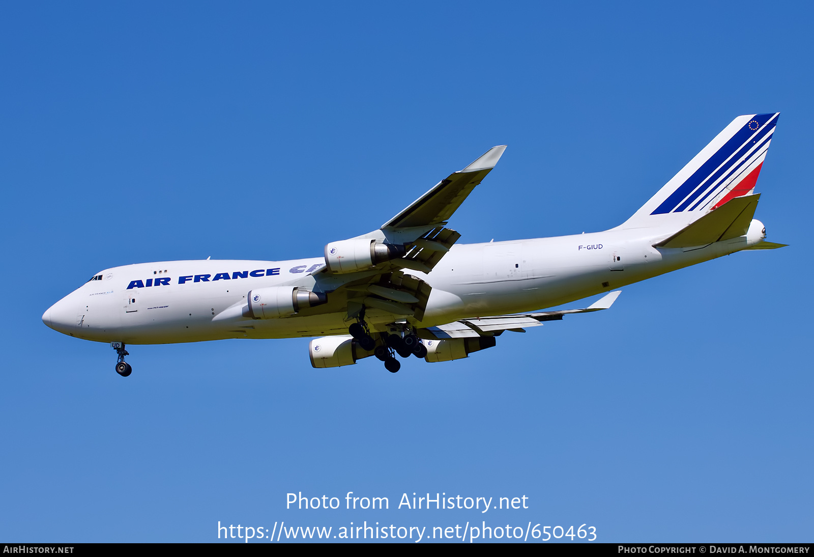 Aircraft Photo of F-GIUD | Boeing 747-428F/ER/SCD | Air France Cargo | AirHistory.net #650463