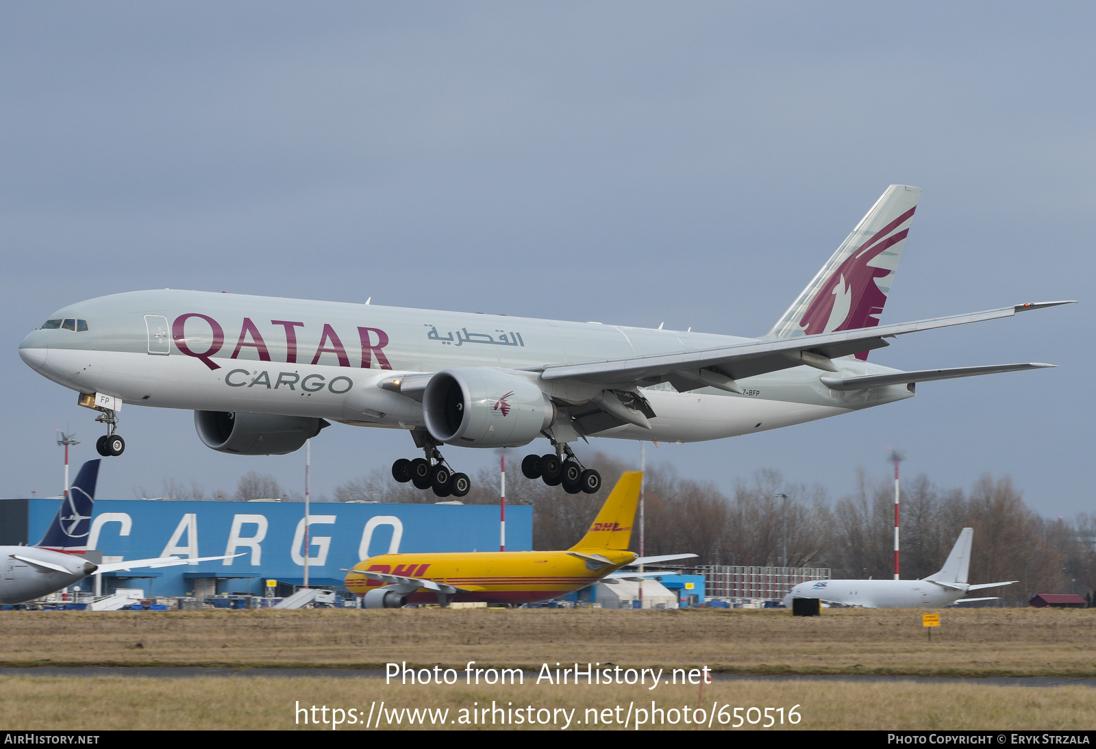 Aircraft Photo of A7-BFP | Boeing 777-F | Qatar Airways Cargo | AirHistory.net #650516