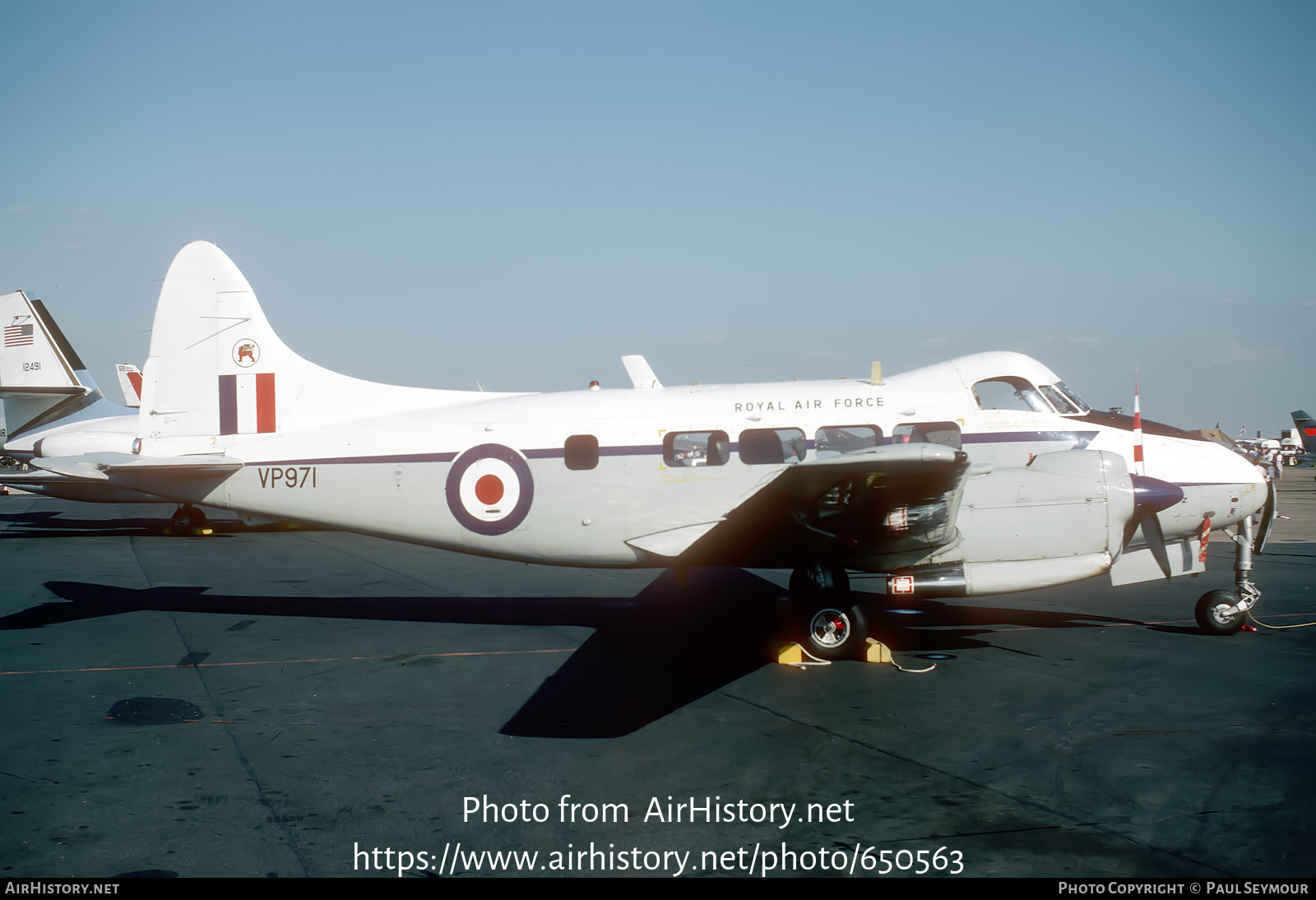 Aircraft Photo of VP971 | De Havilland D.H. 104 Devon C2 | UK - Air ...