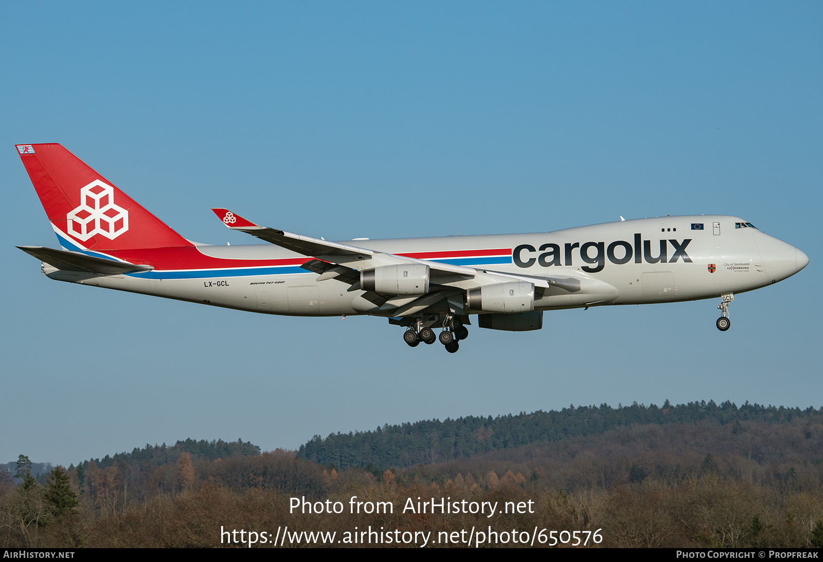 Aircraft Photo of LX-GCL | Boeing 747-467F/SCD | Cargolux | AirHistory.net #650576