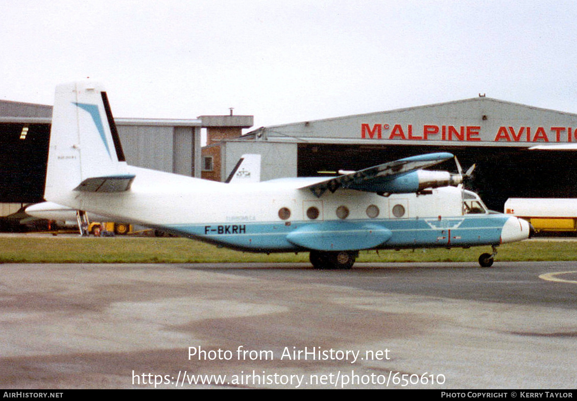 Aircraft Photo of F-BKRH | Nord 260 | Turbomeca | AirHistory.net #650610