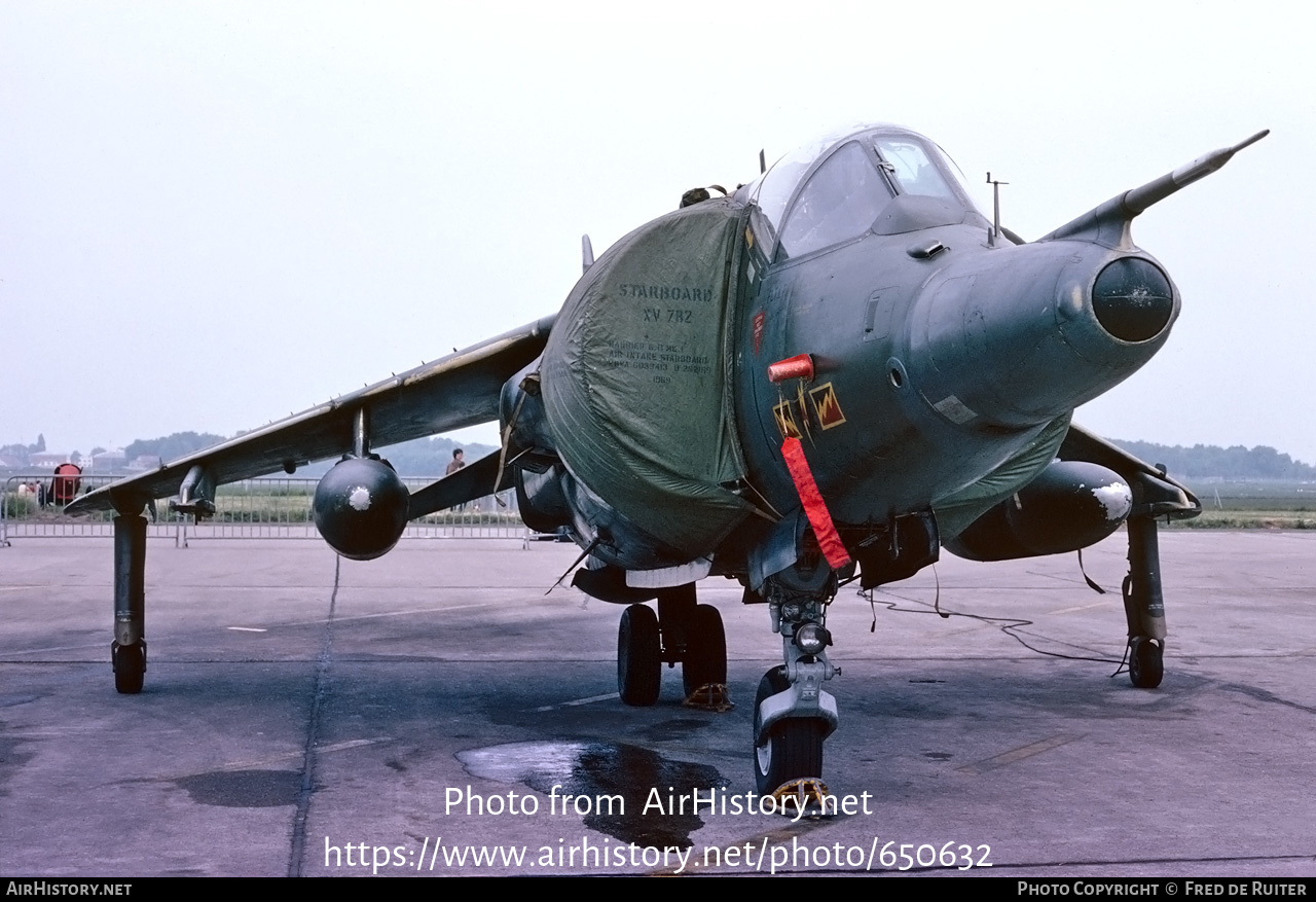 Aircraft Photo of XV806 | Hawker Siddeley Harrier GR3 | UK - Air Force | AirHistory.net #650632