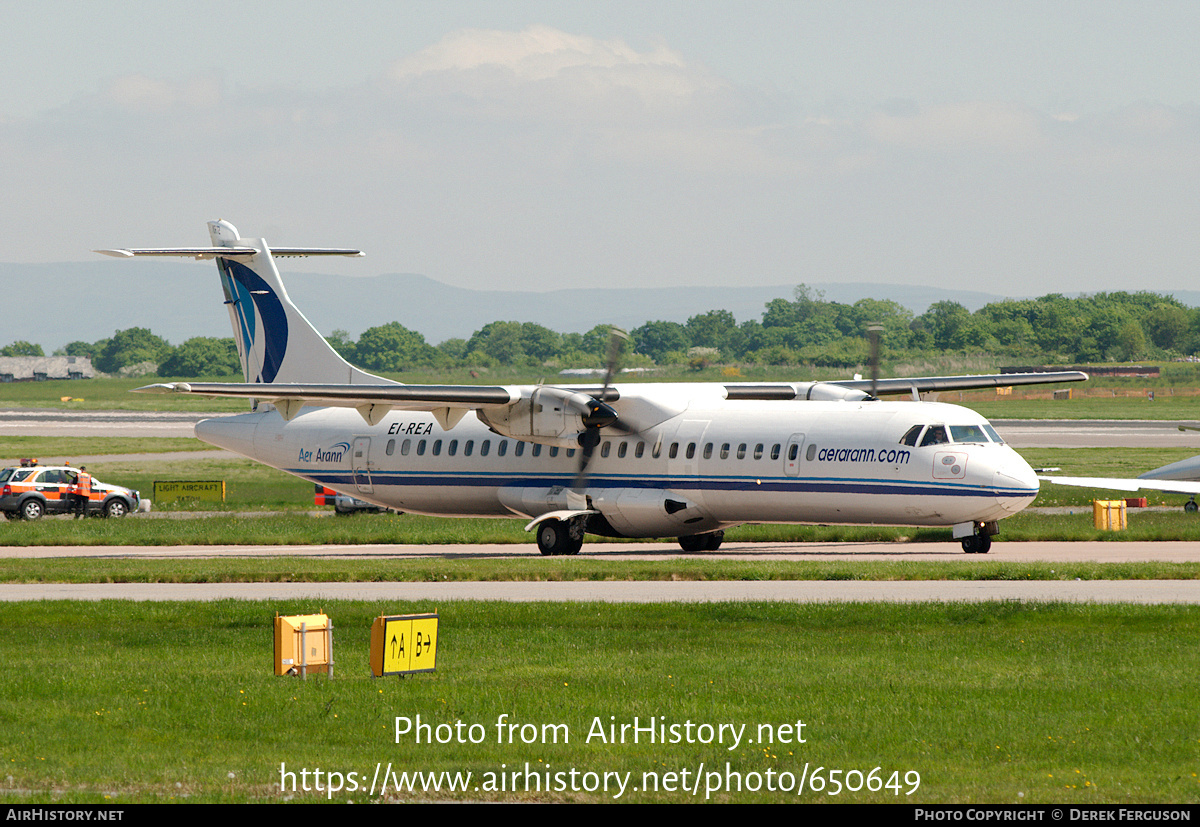 Aircraft Photo of EI-REA | ATR ATR-72-202 | Aer Arann | AirHistory.net #650649