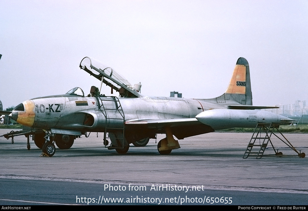 Aircraft Photo of 53095 | Lockheed T-33A | France - Air Force | AirHistory.net #650655
