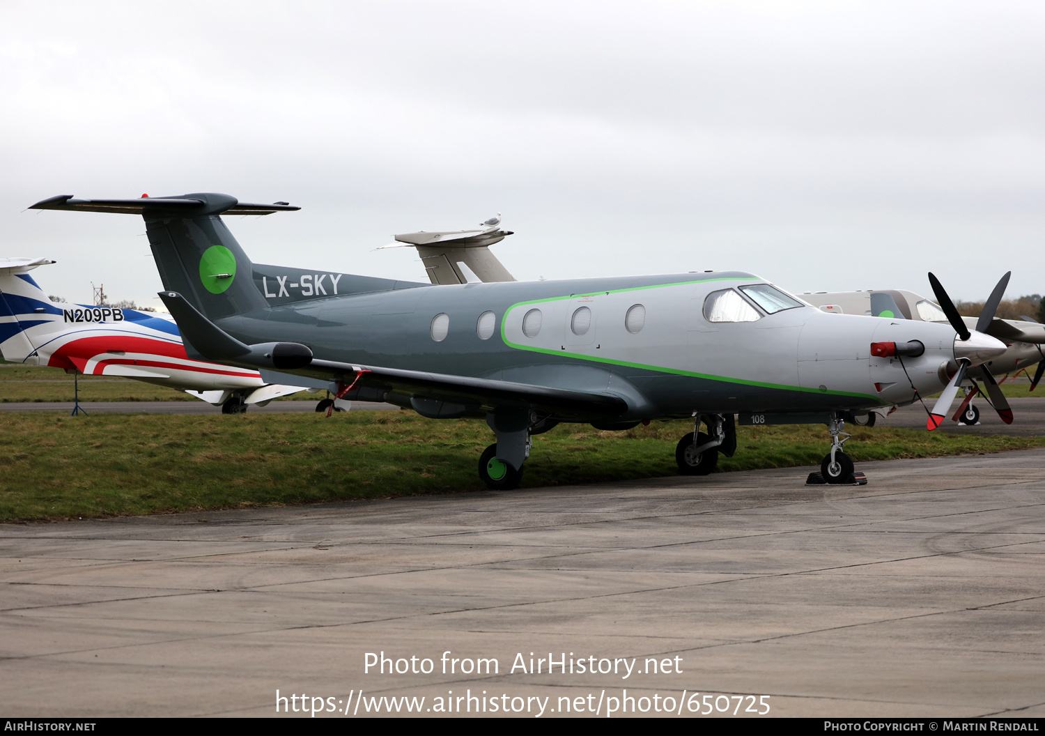 Aircraft Photo of LX-SKY | Pilatus PC-12/45 | AirHistory.net #650725