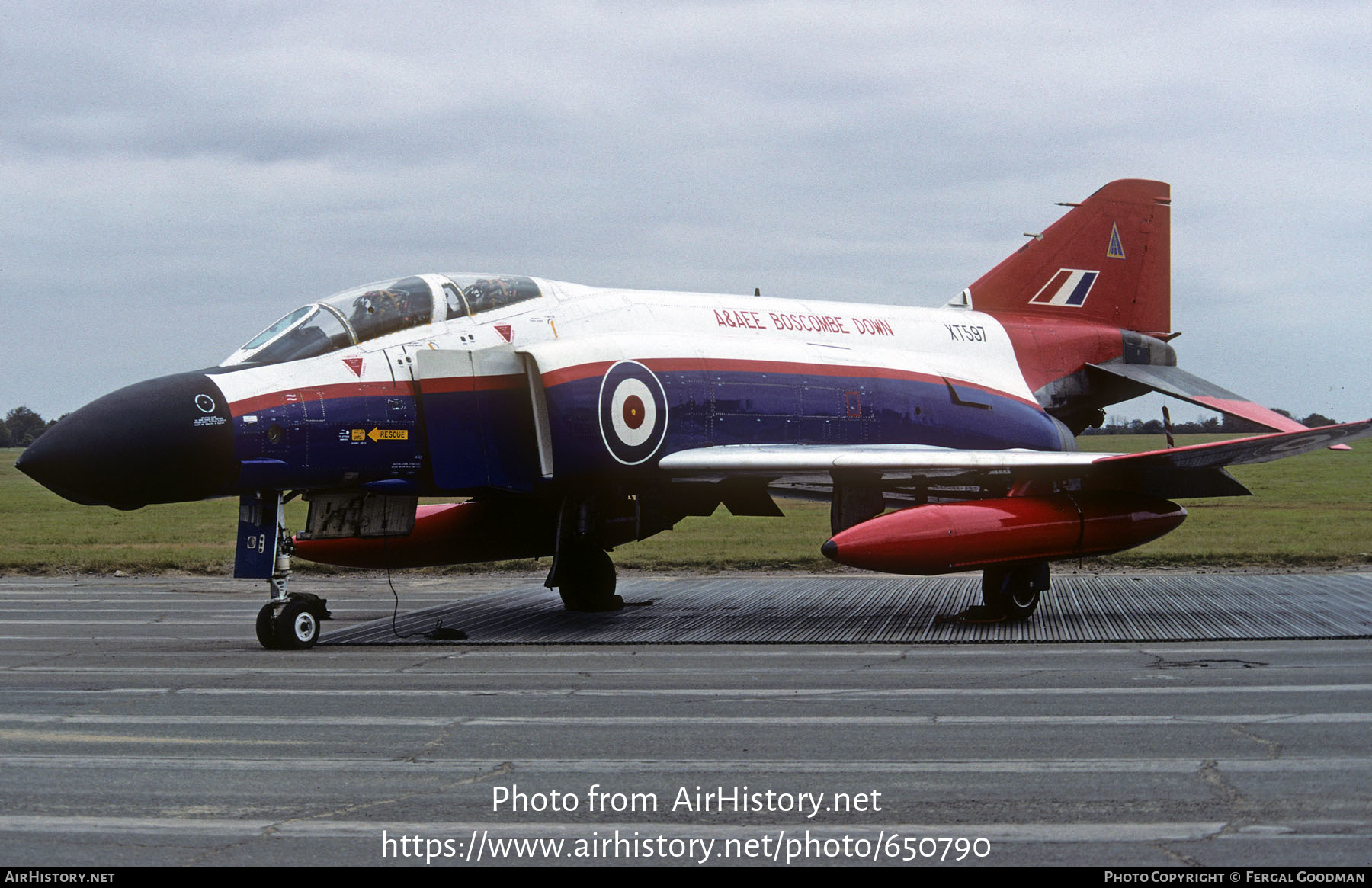 Aircraft Photo of XT597 | McDonnell F-4K Phantom FG1 | UK - Air Force | AirHistory.net #650790