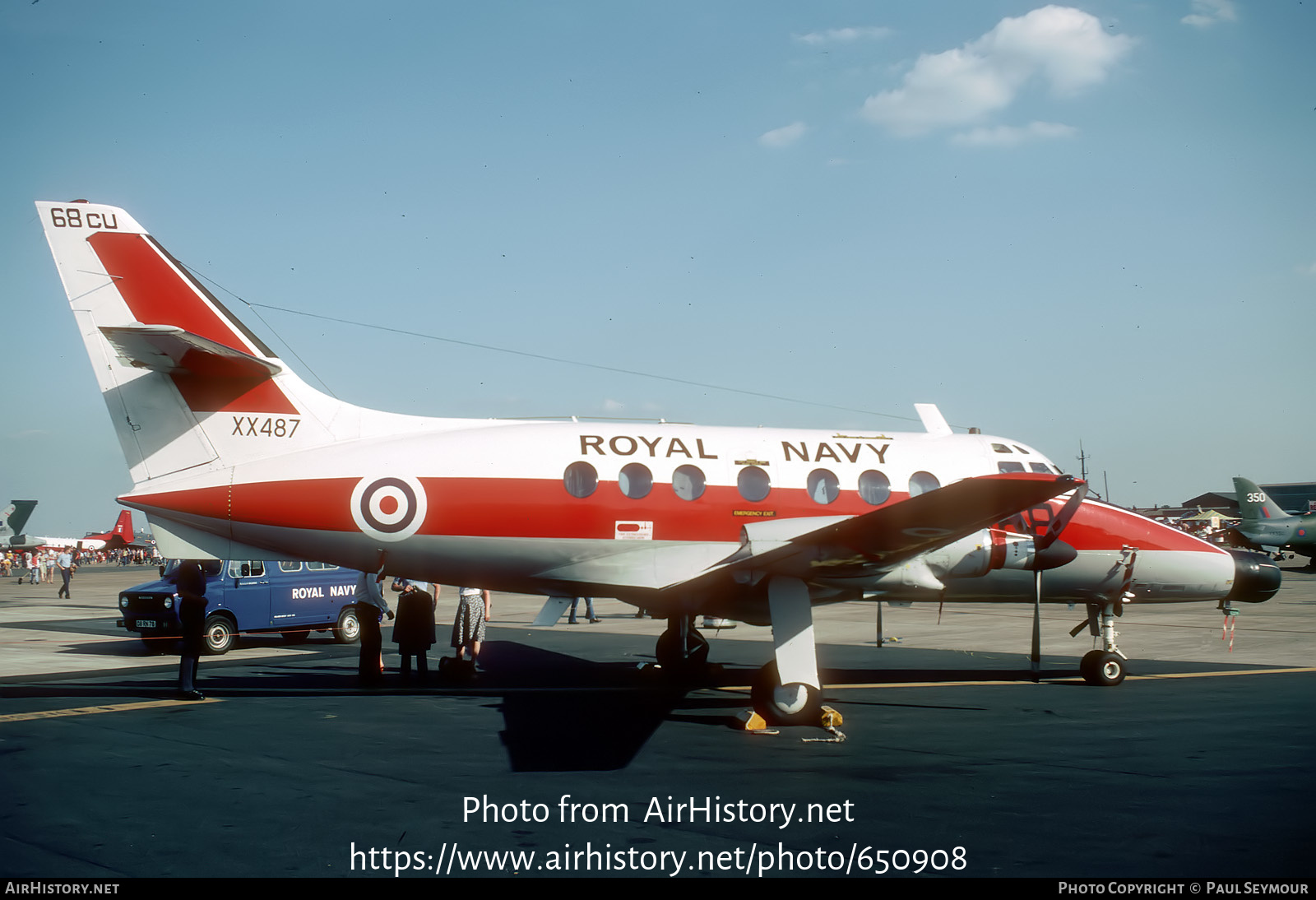 Aircraft Photo of XX487 | Scottish Aviation HP-137 Jetstream T2 | UK - Navy | AirHistory.net #650908