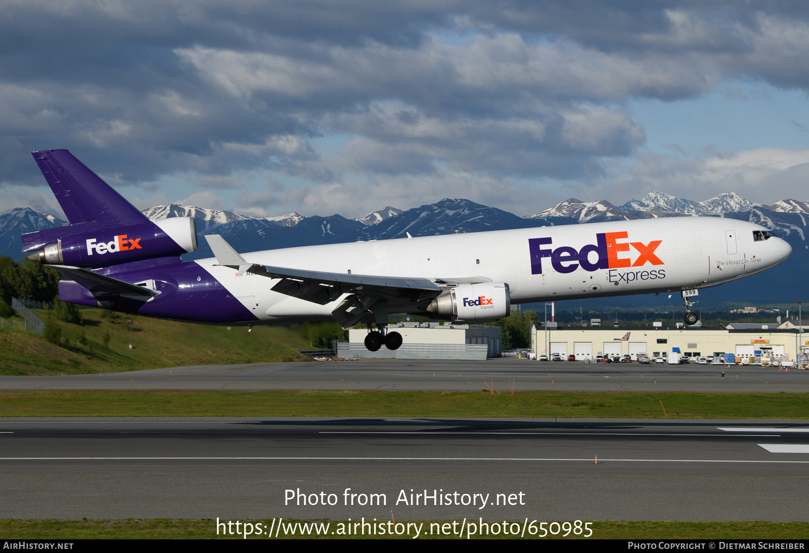 Aircraft Photo of N599FE | McDonnell Douglas MD-11/F | FedEx Express - Federal Express | AirHistory.net #650985