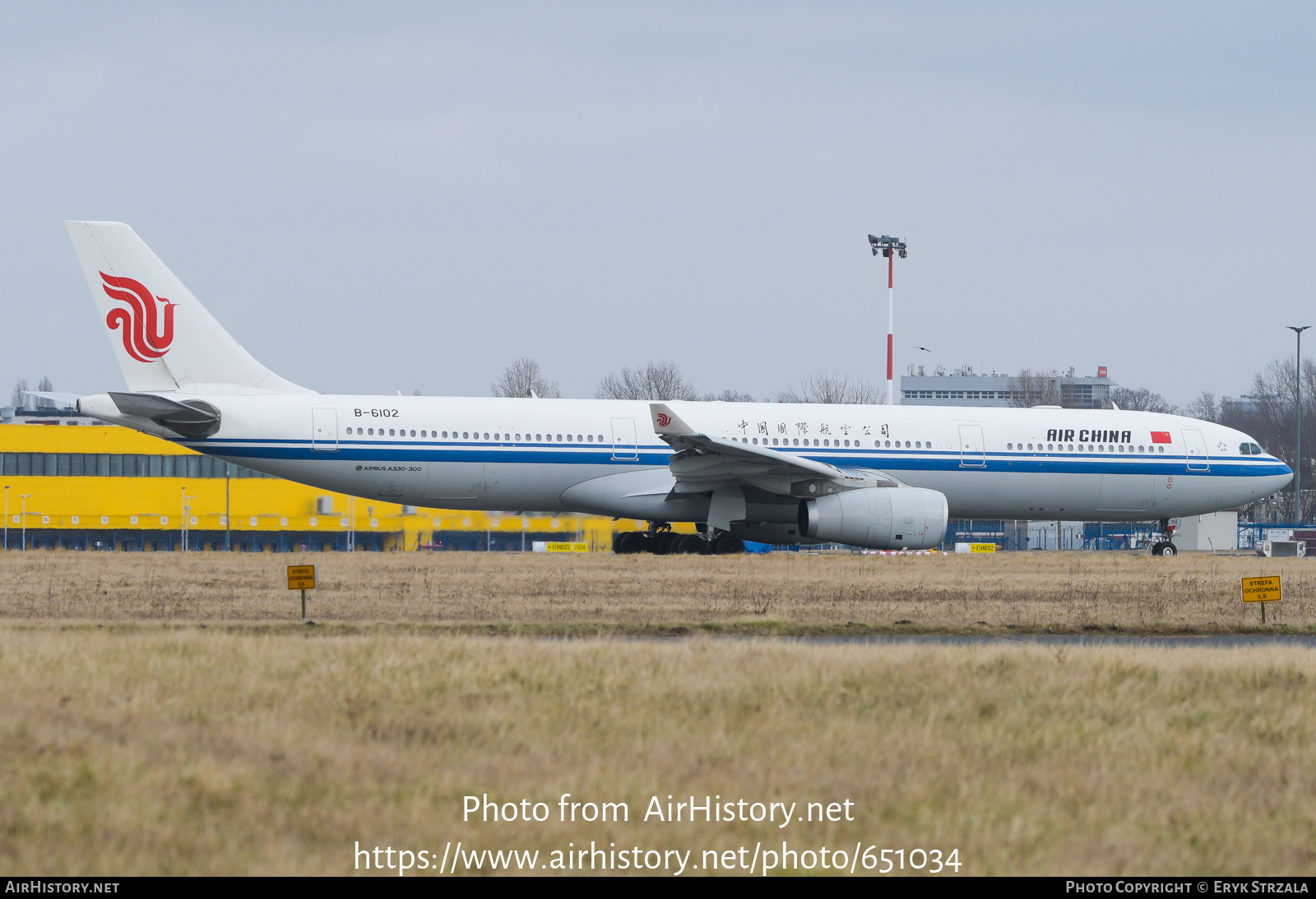 Aircraft Photo of B-6102 | Airbus A330-343 | Air China | AirHistory.net #651034