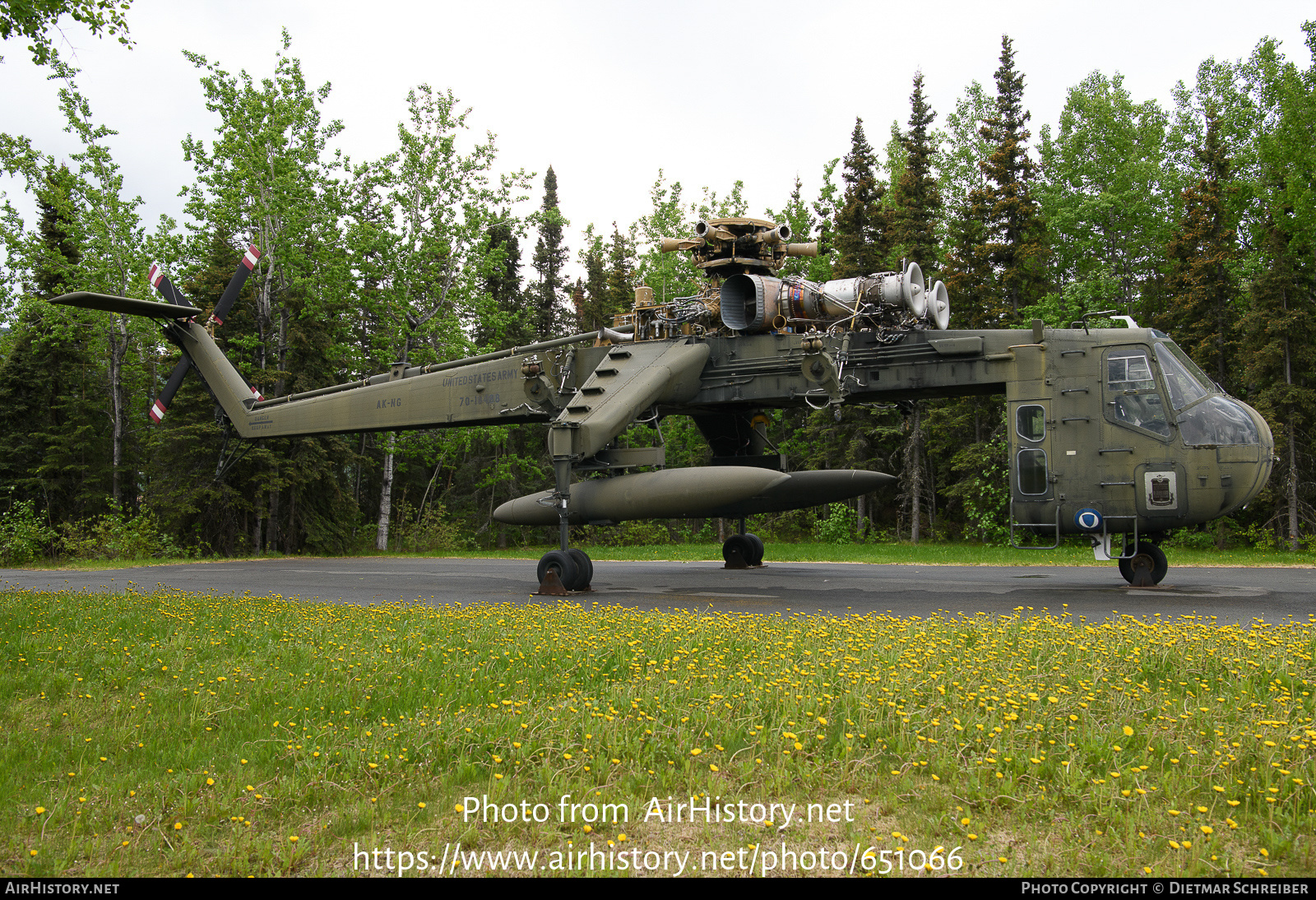 Aircraft Photo of 70-18488 | Sikorsky CH-54B Tarhe (S-64B) | USA - Army | AirHistory.net #651066