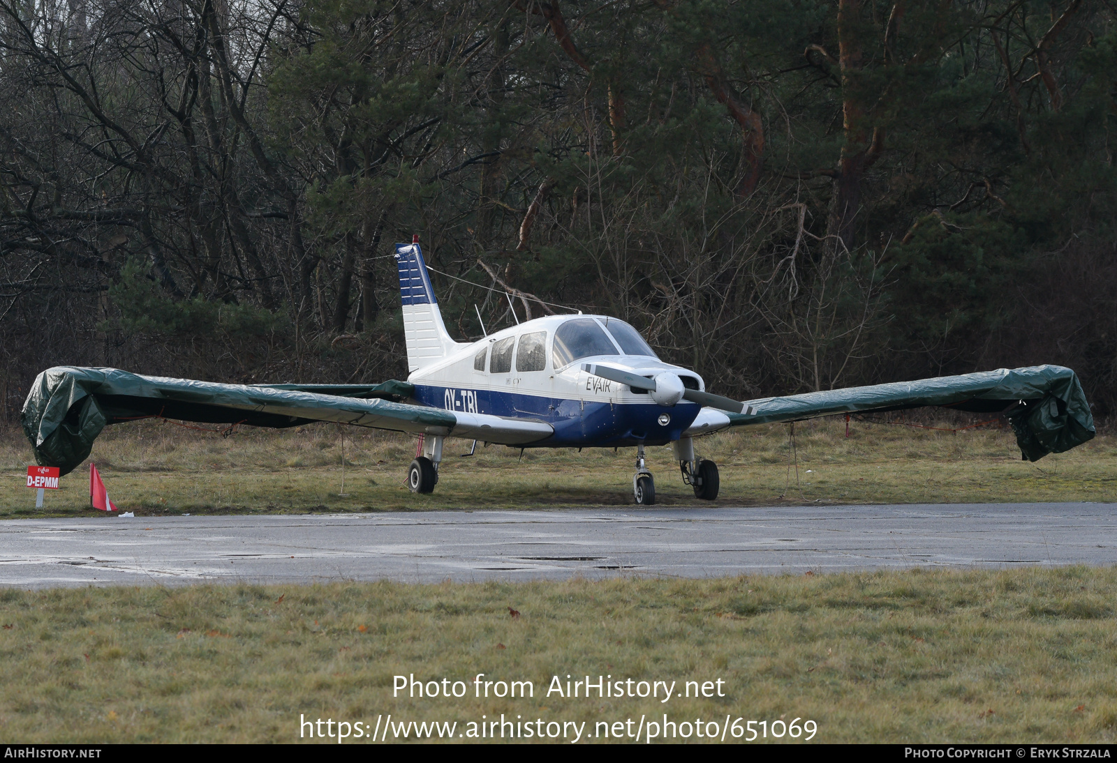 Aircraft Photo of OY-TBI | Piper PA-28-161 Warrior II | EVAir Organizacja Szkolenia Lotniczego | AirHistory.net #651069