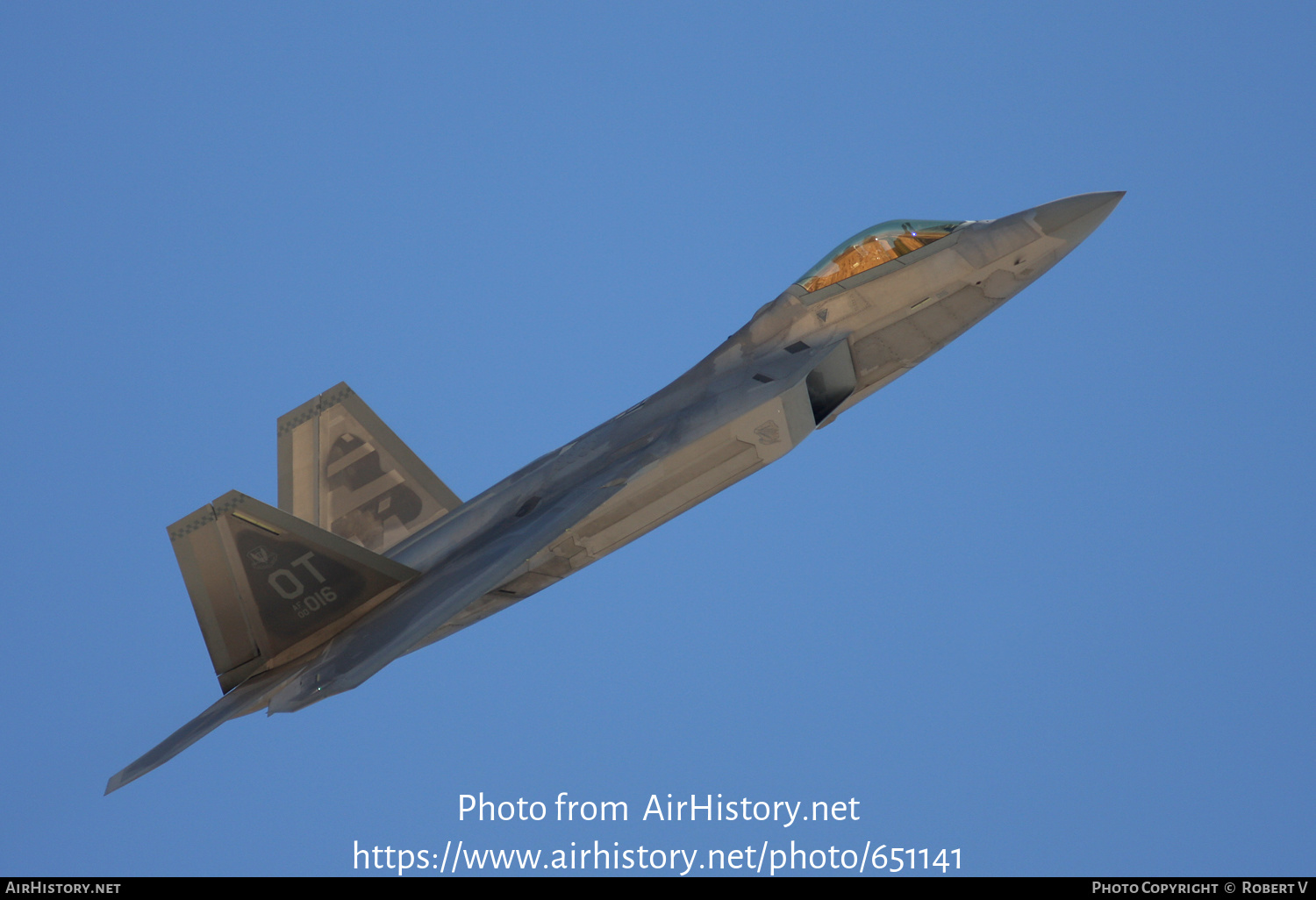 Aircraft Photo of 00-4016 / AF00-016 | Lockheed Martin F-22A Raptor | USA - Air Force | AirHistory.net #651141