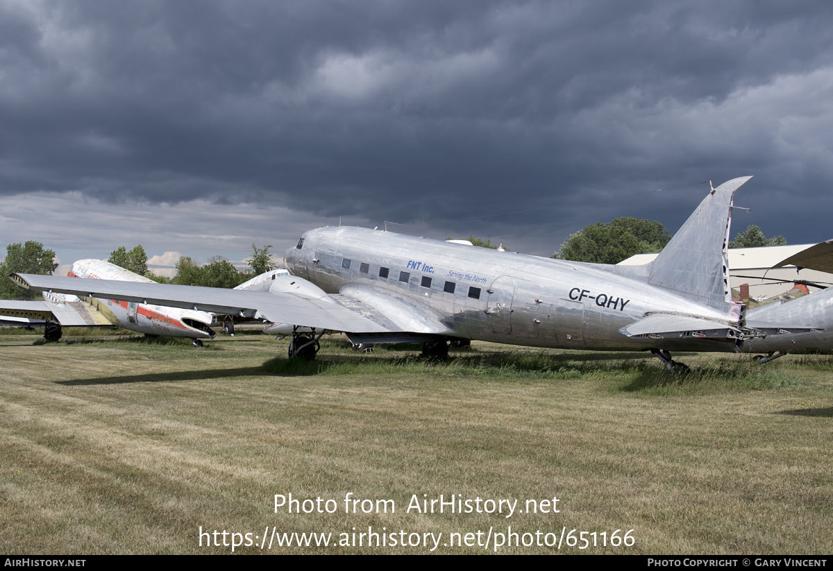 Aircraft Photo of CF-QHY | Douglas C-47B Skytrain | FNT - First Nations Transportation | AirHistory.net #651166