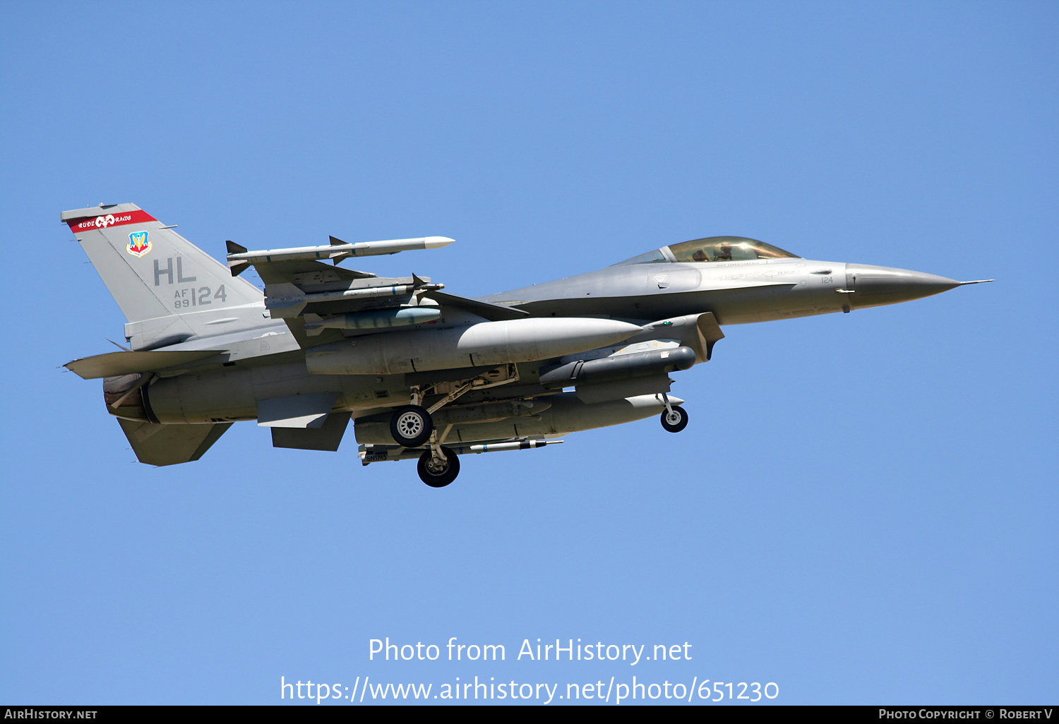 Aircraft Photo of 89-2124 / AF89-124 | General Dynamics F-16C Fighting Falcon | USA - Air Force | AirHistory.net #651230