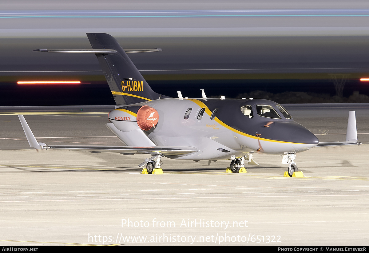 Aircraft Photo of G-HJBM | Honda HA-420 HondaJet Elite | AirHistory.net #651322