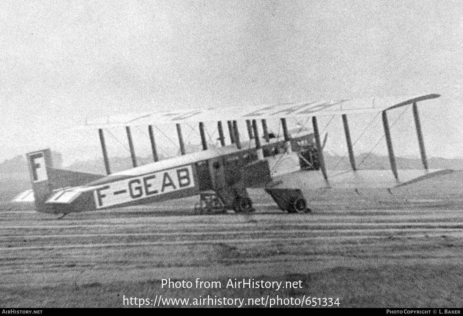 Aircraft Photo of F-GEAB | Farman F.60 Goliath | Air Union | AirHistory.net #651334