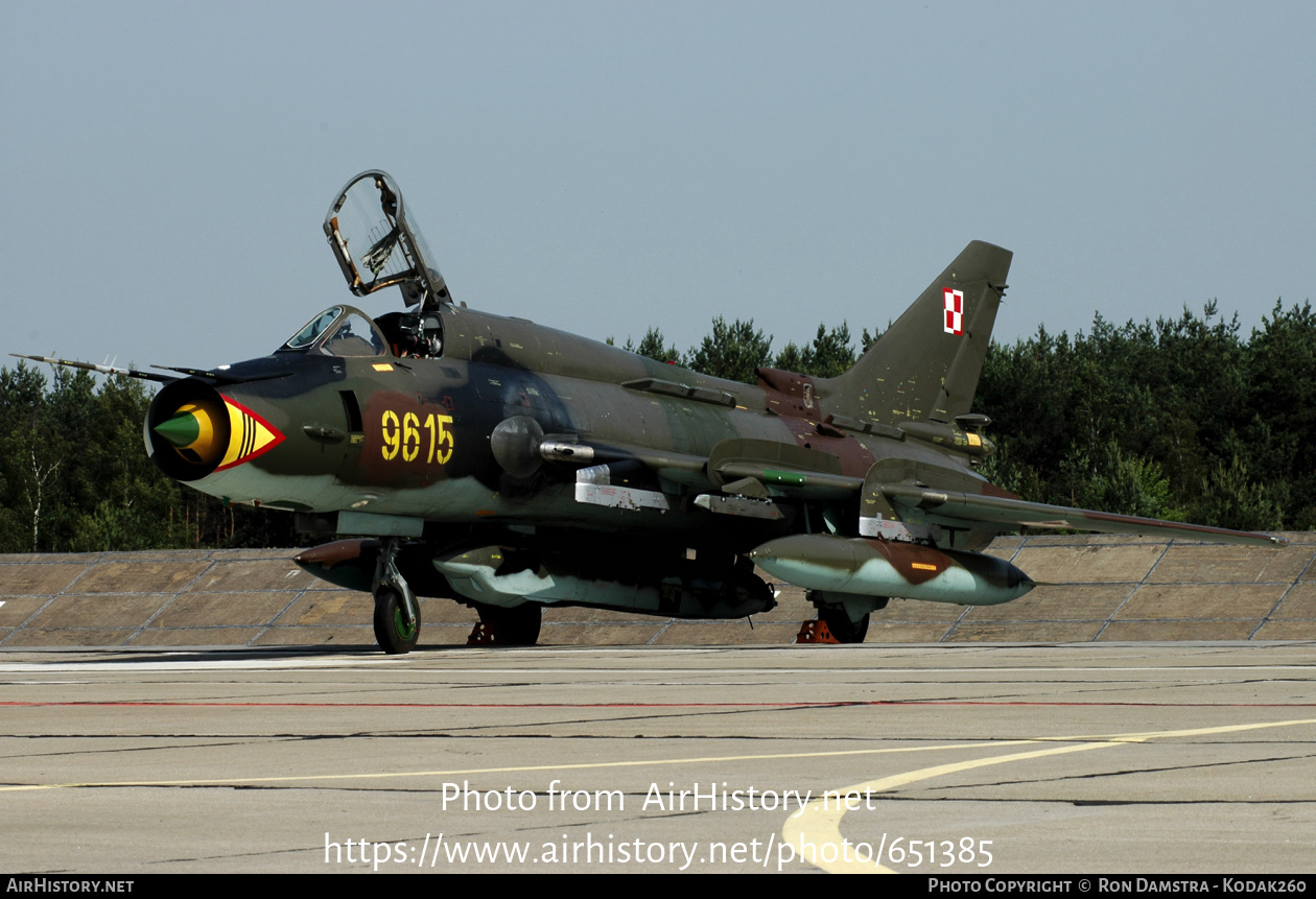 Aircraft Photo of 9615 | Sukhoi Su-22M4 | Poland - Air Force | AirHistory.net #651385