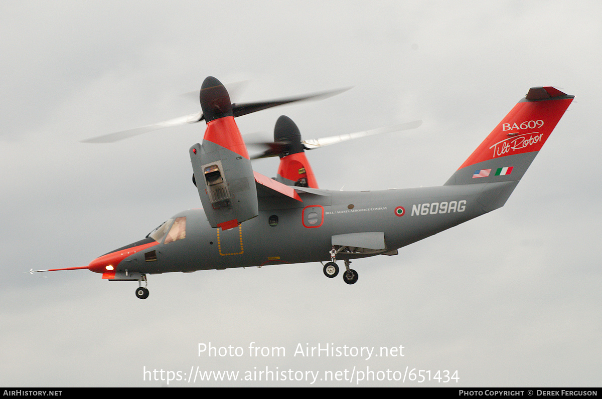 Aircraft Photo of N609AG | AgustaWestland AW609 | AirHistory.net #651434