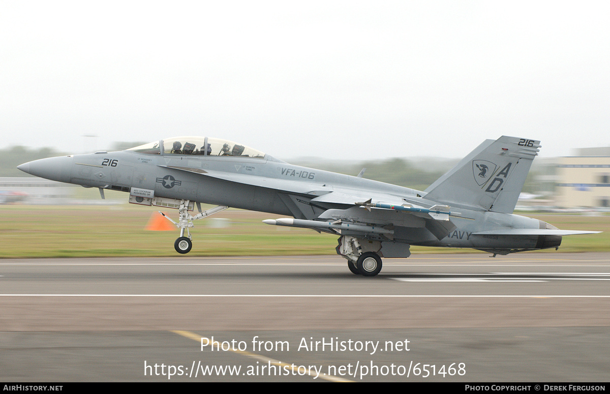 Aircraft Photo of 166658 | Boeing F/A-18F Super Hornet | USA - Navy | AirHistory.net #651468