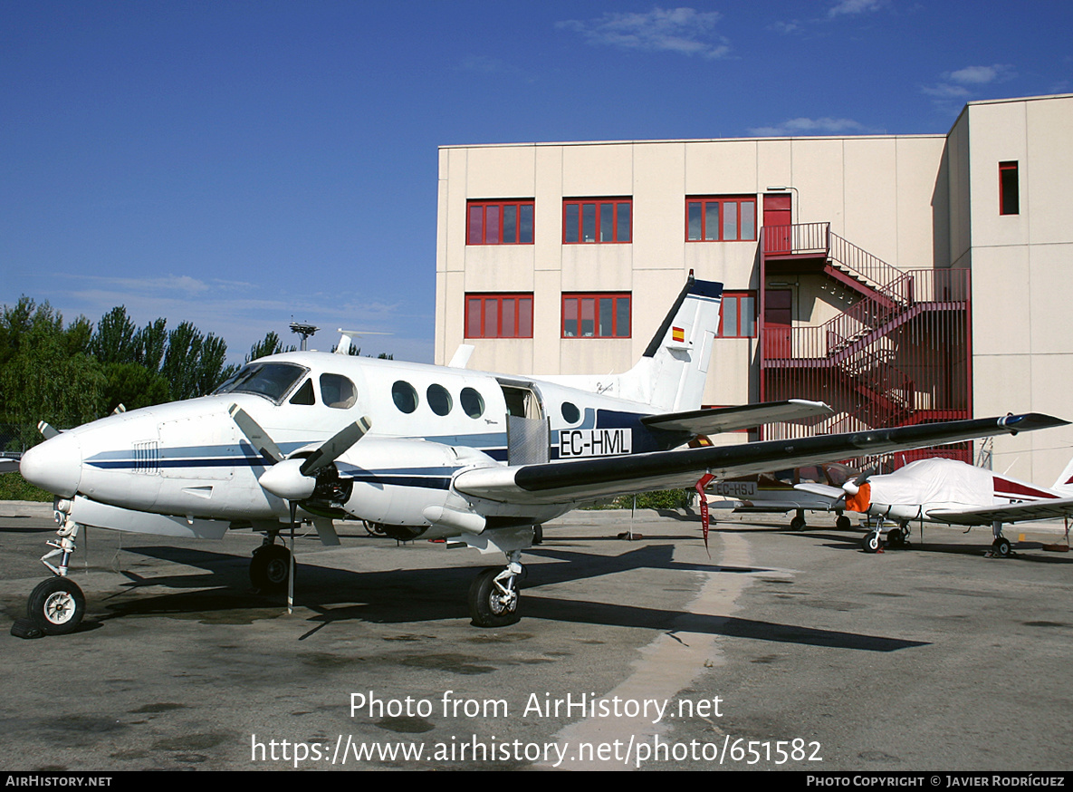 Aircraft Photo of EC-HML | Beech 65-88 Queen Air | AirHistory.net #651582