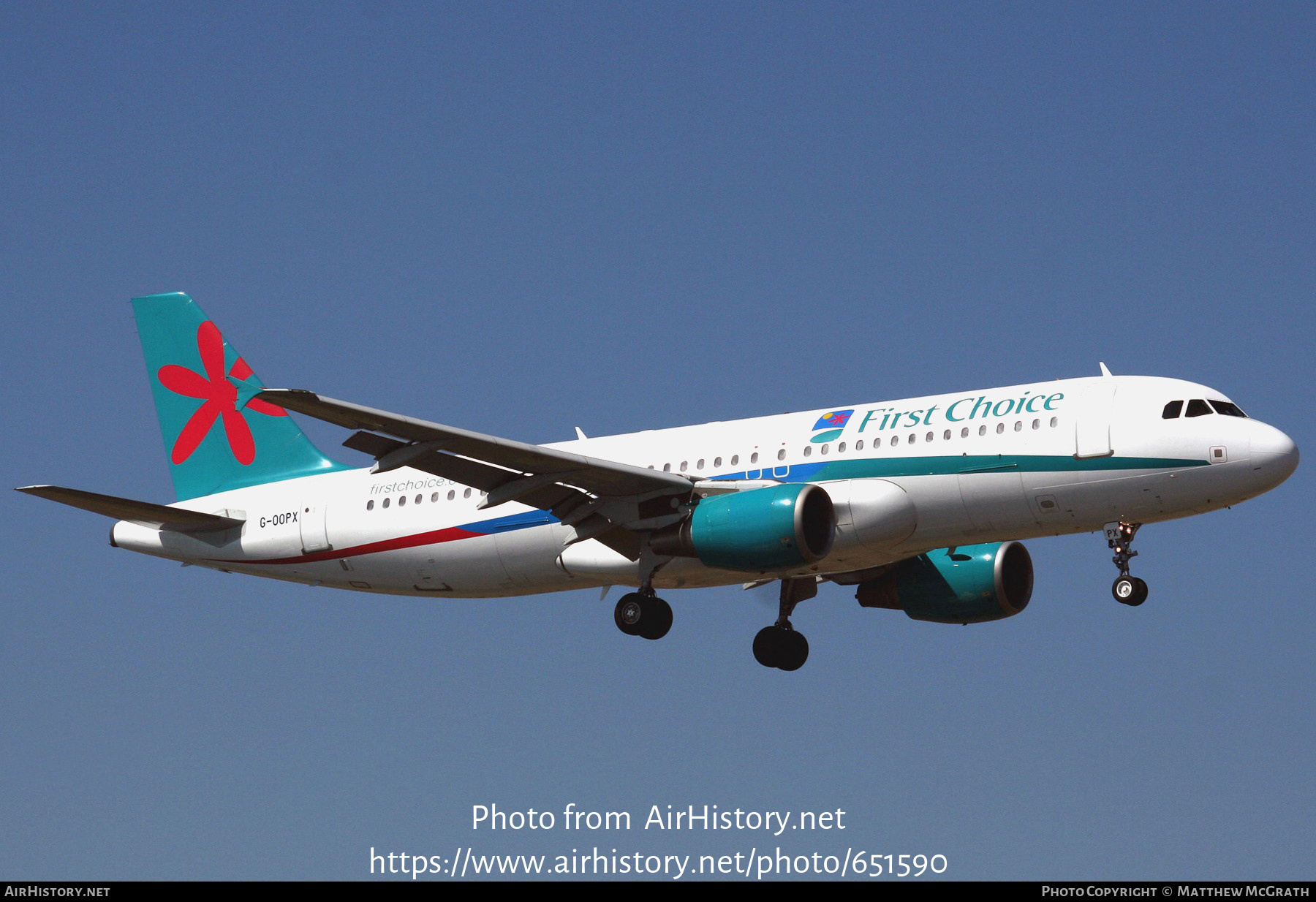 Aircraft Photo of G-OOPX | Airbus A320-214 | First Choice Airways | AirHistory.net #651590