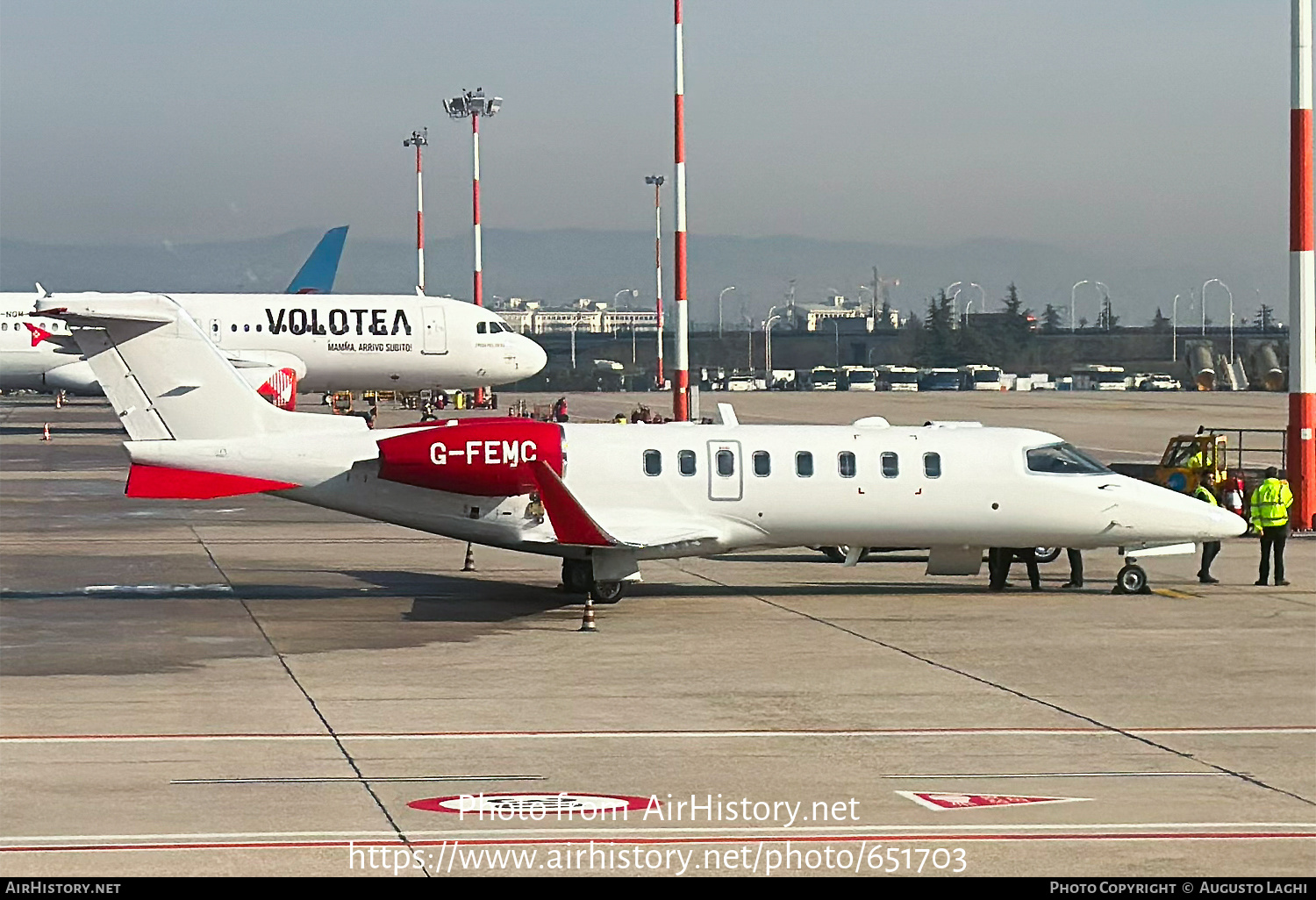 Aircraft Photo of G-FEMC | Learjet 45 | AirHistory.net #651703