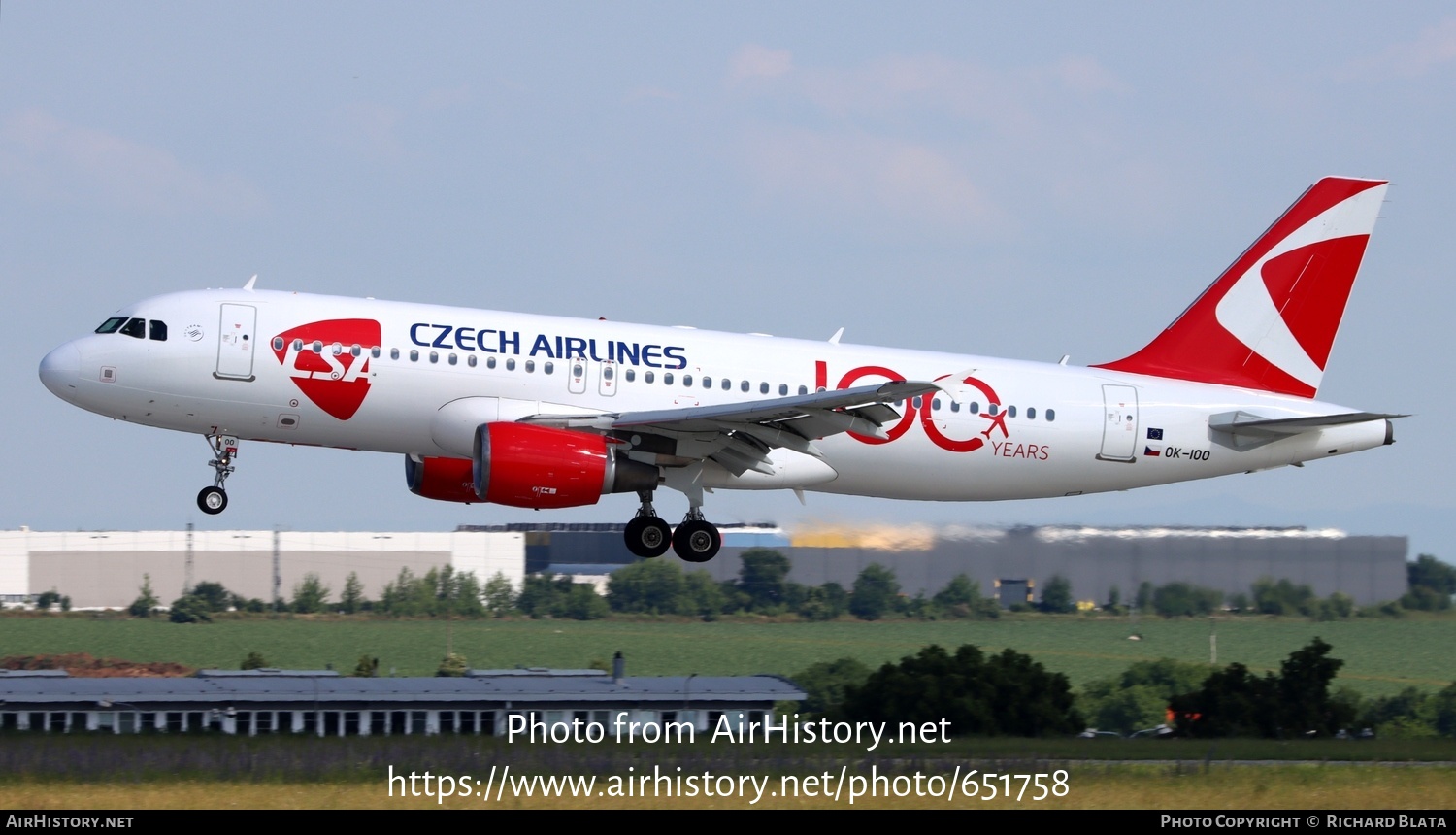 Aircraft Photo of OK-IOO | Airbus A320-214 | ČSA - Czech Airlines | AirHistory.net #651758