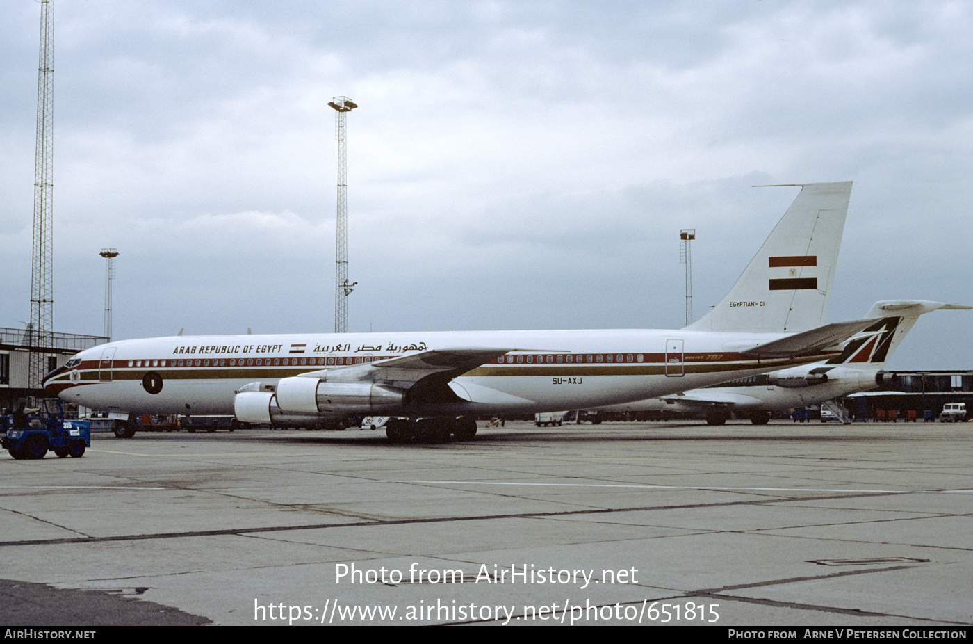 Aircraft Photo of SU-AXJ | Boeing 707-366C | Arab Republic of Egypt | AirHistory.net #651815