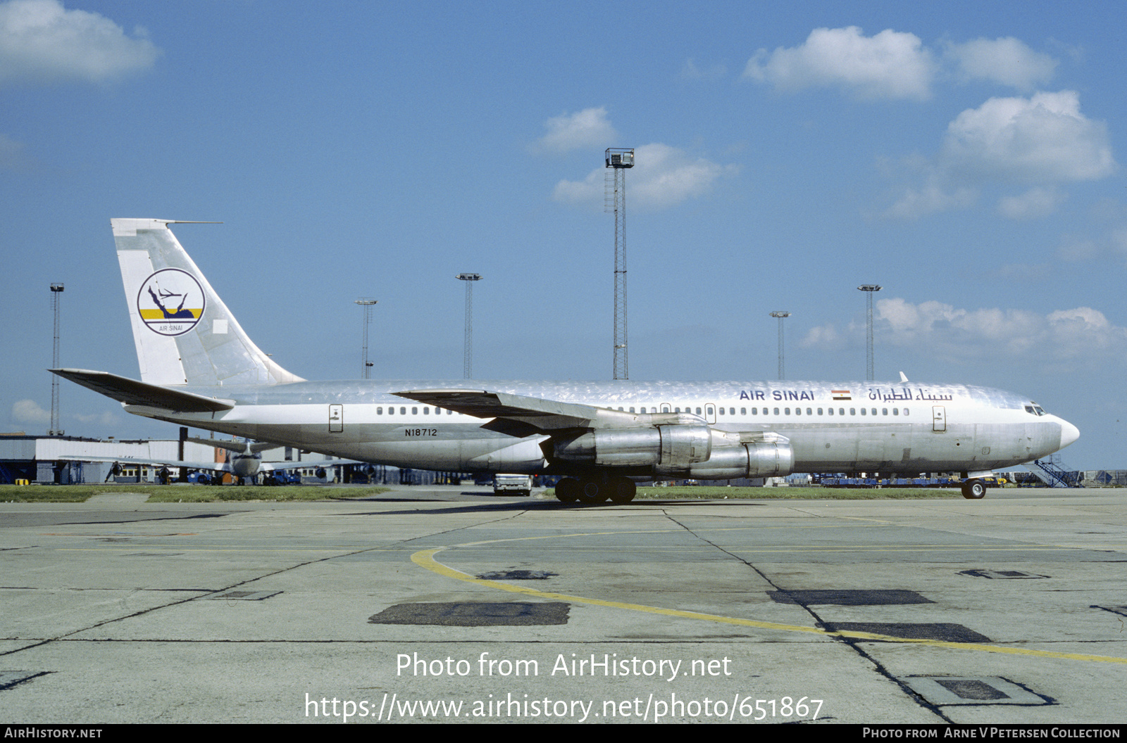 Aircraft Photo of N18712 | Boeing 707-331B | Air Sinai | AirHistory.net #651867