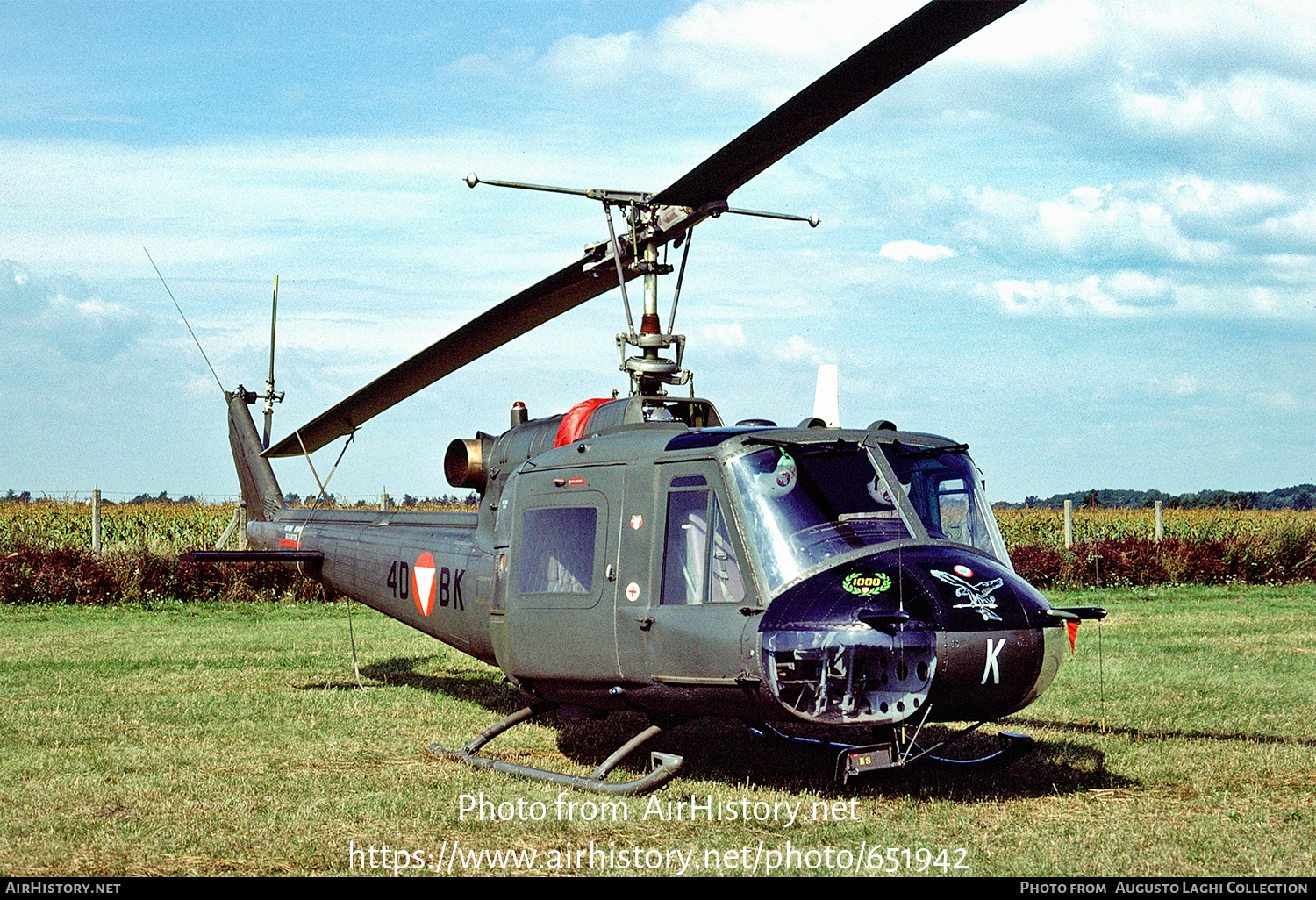 Aircraft Photo of 4D-BK | Agusta AB-204B | Austria - Air Force | AirHistory.net #651942