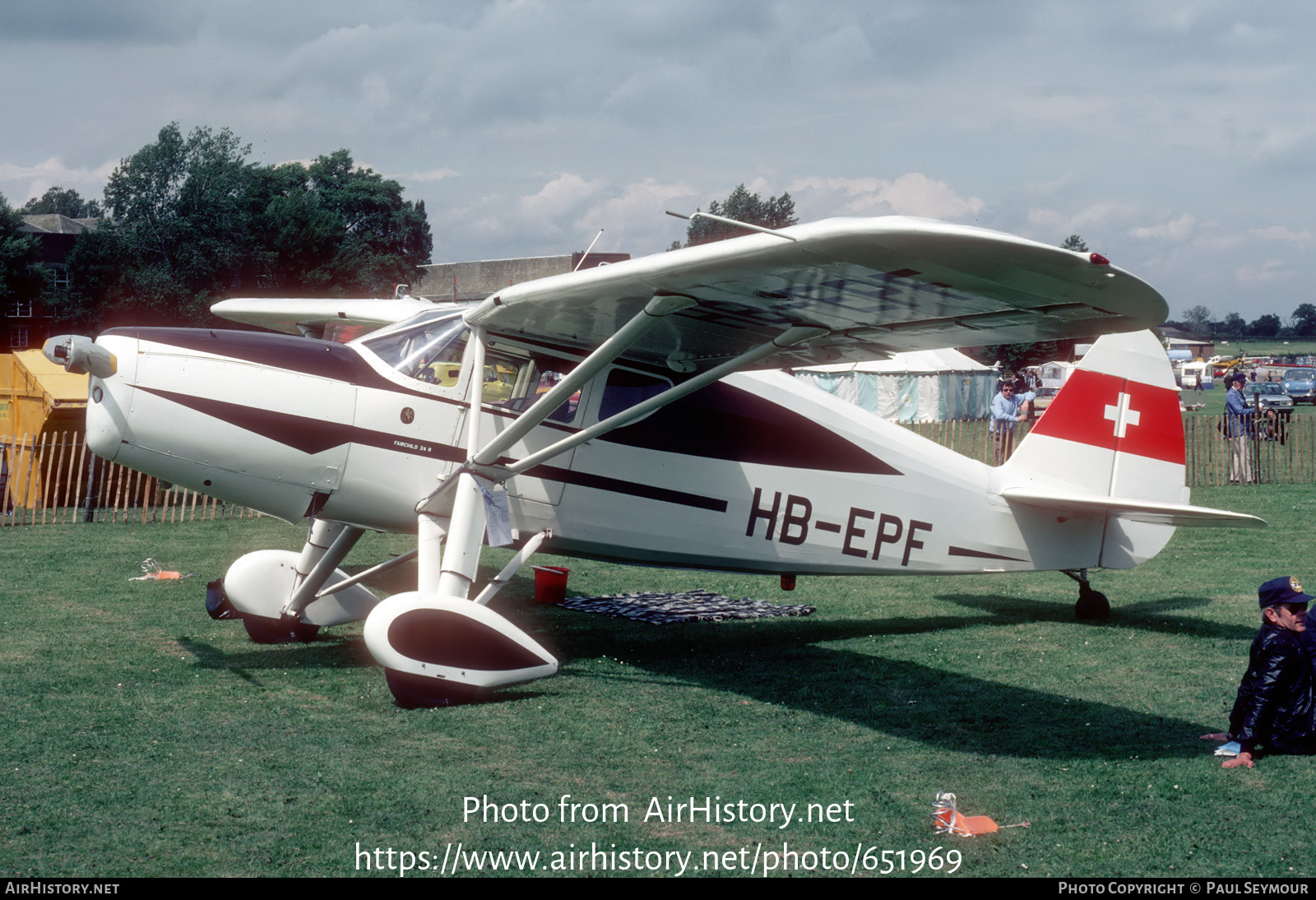 Aircraft Photo of HB-EPF | Fairchild 24R-46A | AirHistory.net #651969