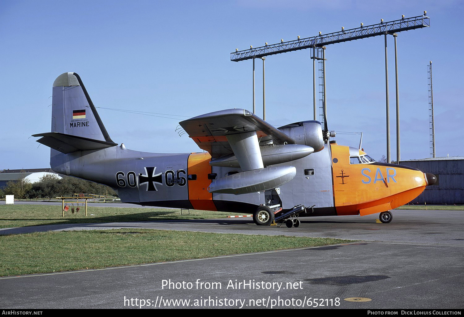 Aircraft Photo of 6006 | Grumman HU-16B Albatross | Germany - Navy | AirHistory.net #652118