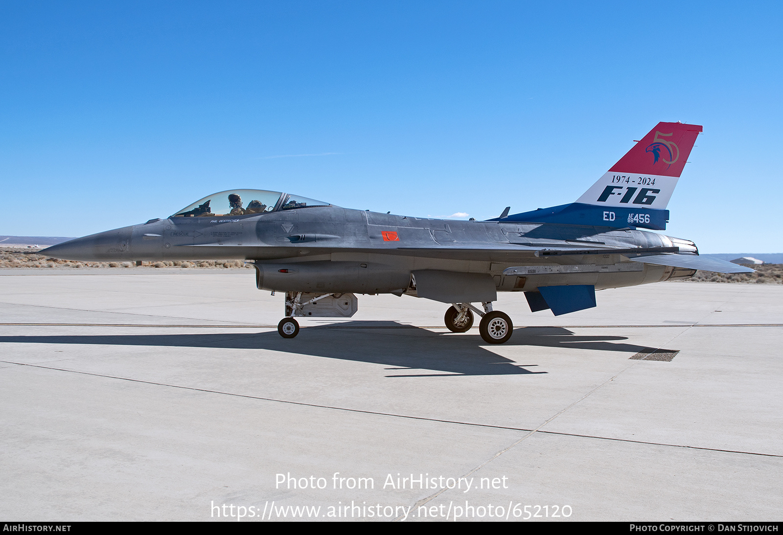 Aircraft Photo of 88-0456 / AF88-456 | General Dynamics F-16CM Fighting Falcon | USA - Air Force | AirHistory.net #652120